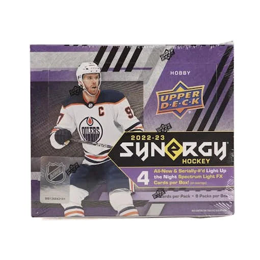DRAFT - Just In 2022/23 Upper Deck Synergy Hockey Hobby Box (Reed Buy)
