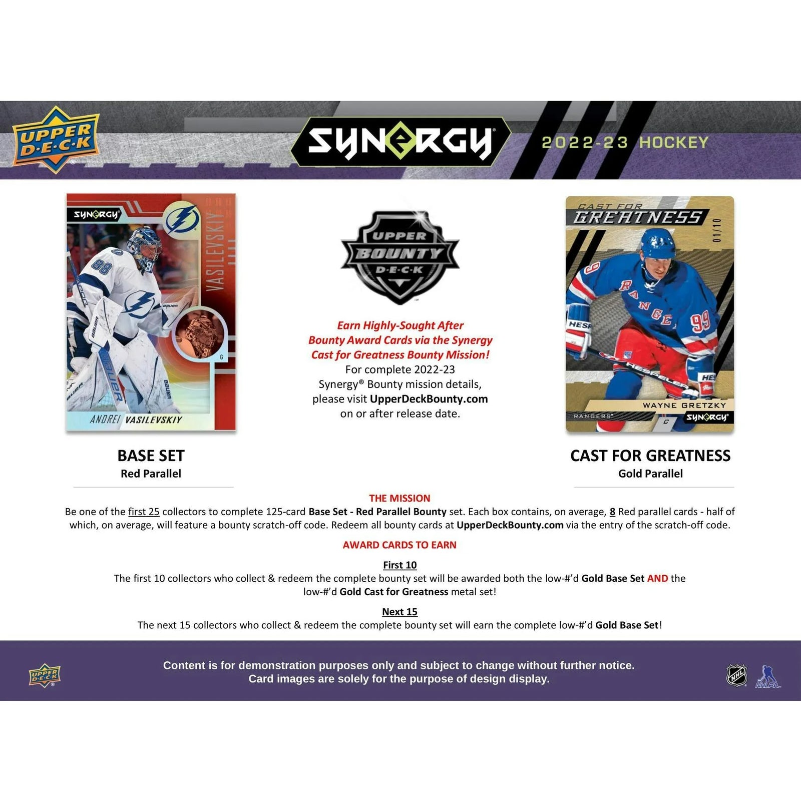 DRAFT - Just In 2022/23 Upper Deck Synergy Hockey Hobby Box (Reed Buy)