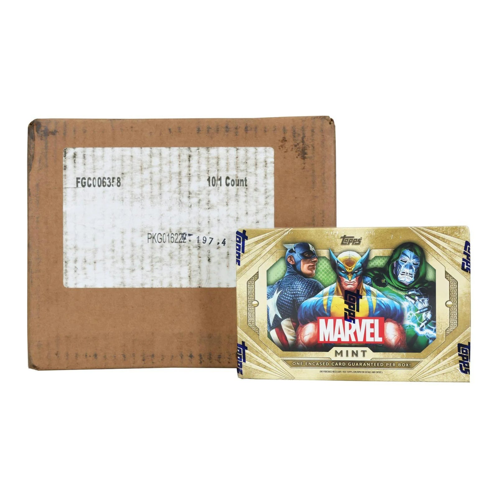 DRAFT - 2025 Topps Marvel Mint Hobby 10-Box Case | BV8V0P59RK