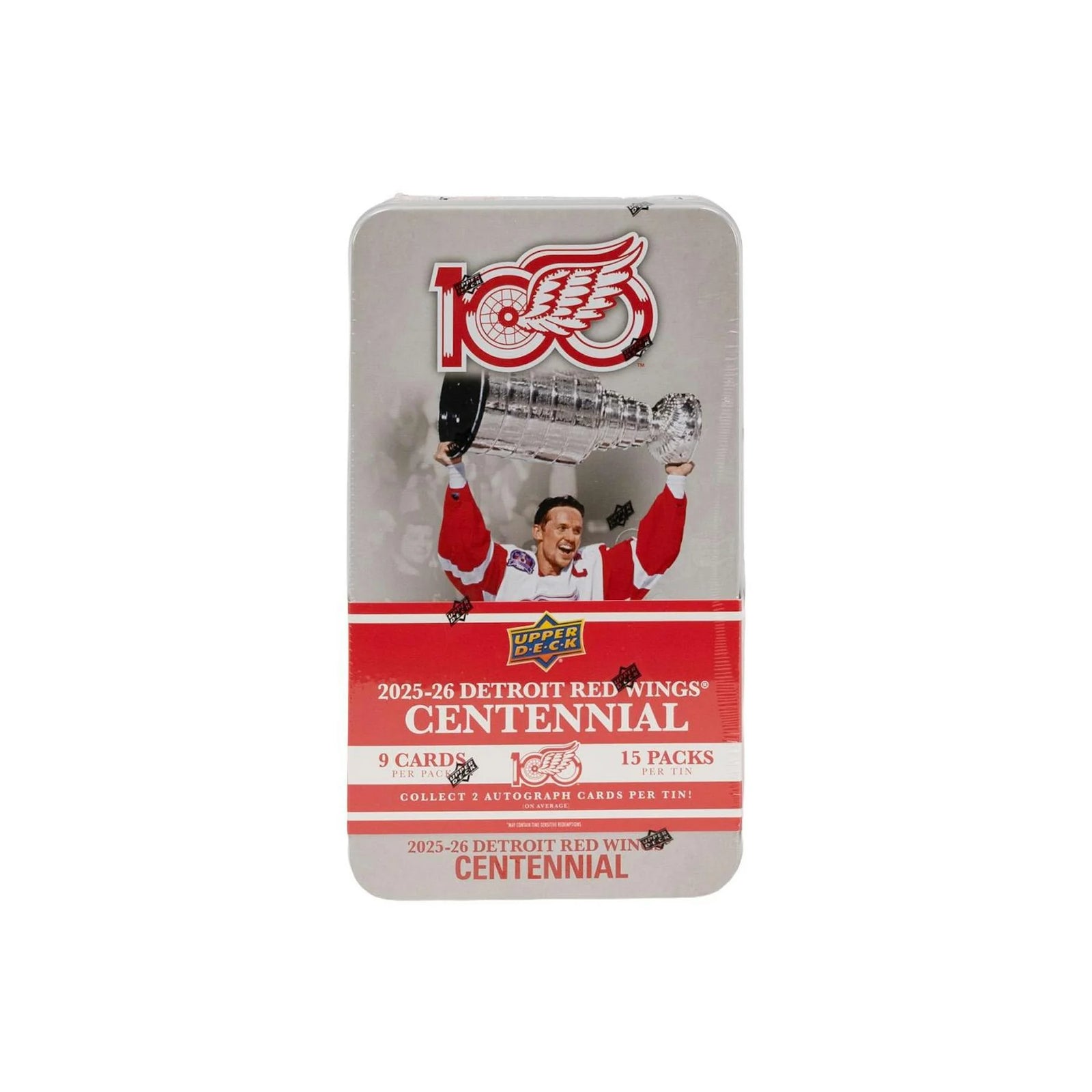 DRAFT - 2025-26 Upper Deck Detroit Red Wings Centennial Hockey Hobby Box | dacardworld:BV8V0TRLKC