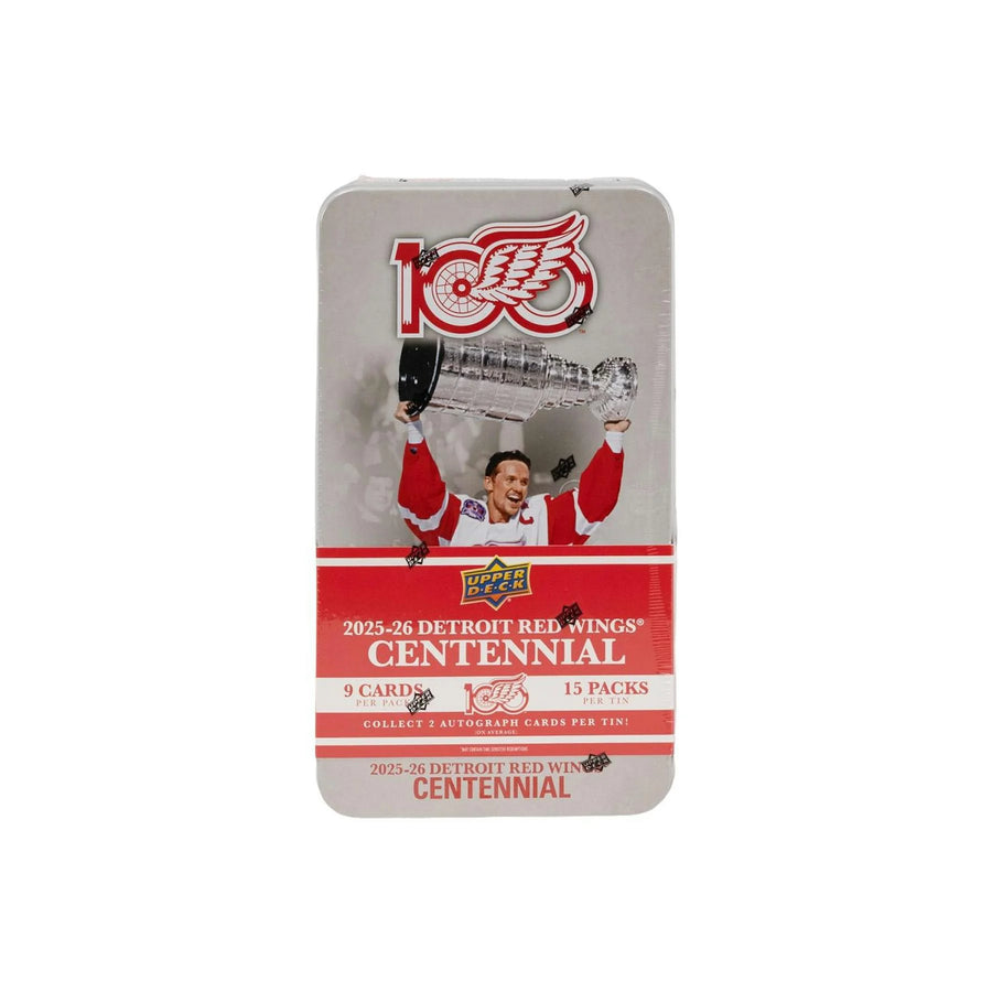 DRAFT - 2025-26 Upper Deck Detroit Red Wings Centennial Hockey Hobby Box | dacardworld:BV8V0TRLKC