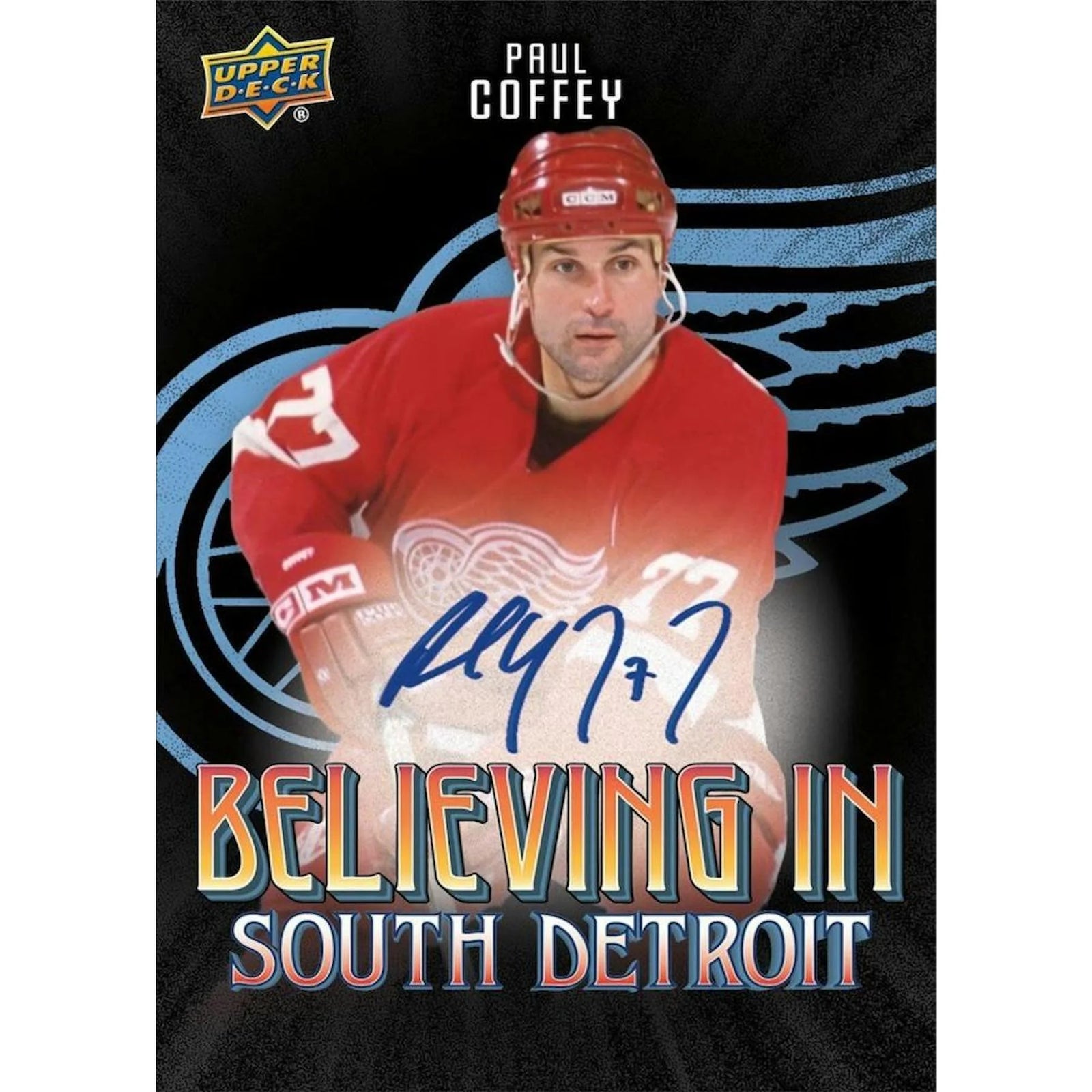 DRAFT - New 2025/26 Upper Deck Detroit Red Wings Centennial Hockey Hobby 16-Box Case