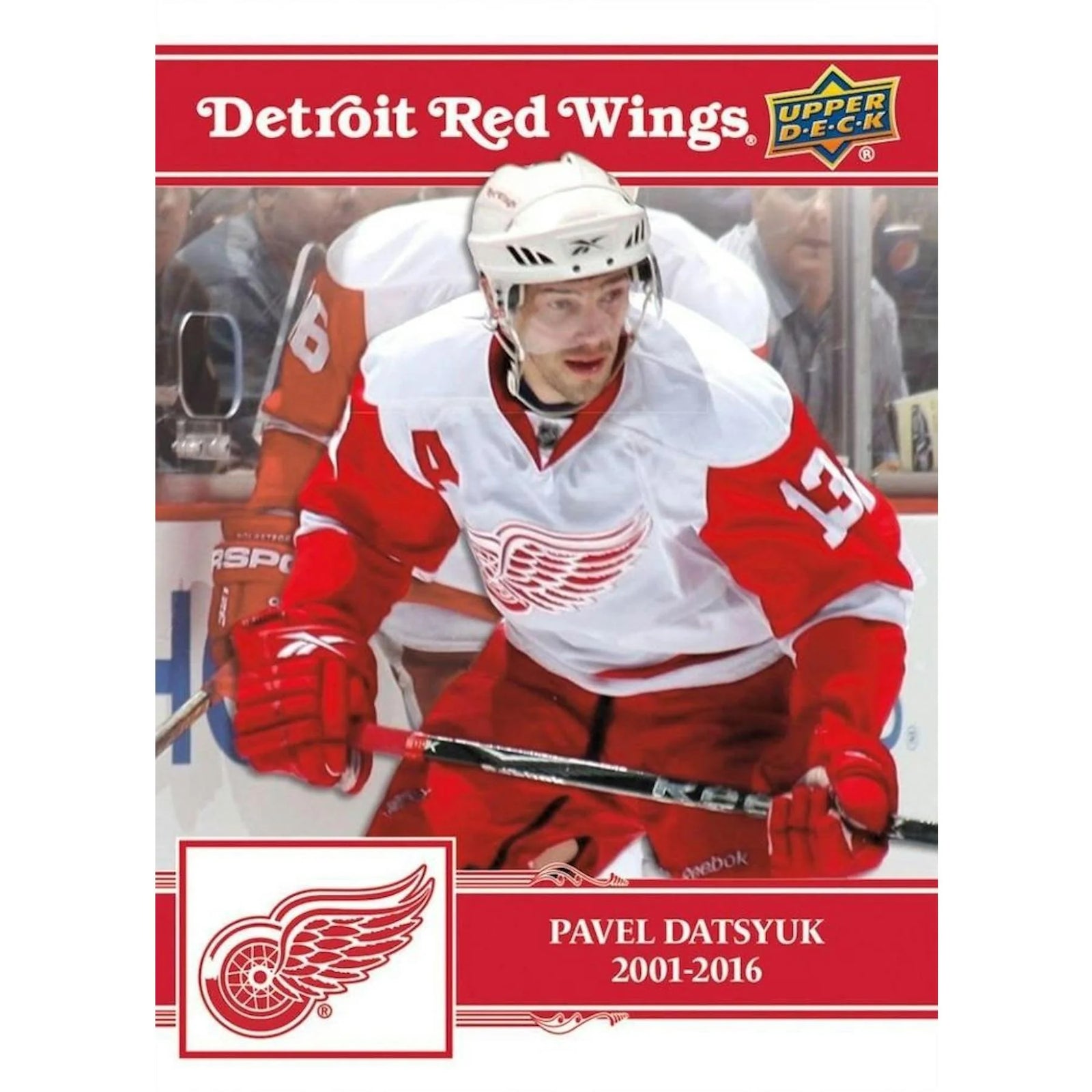 DRAFT - New 2025/26 Upper Deck Detroit Red Wings Centennial Hockey Hobby 16-Box Case