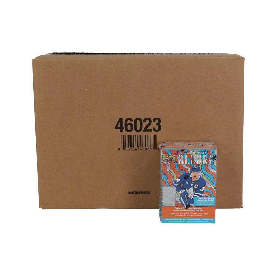 DRAFT - New 2025/26 Upper Deck Allure Hockey Blaster 20-Box Case