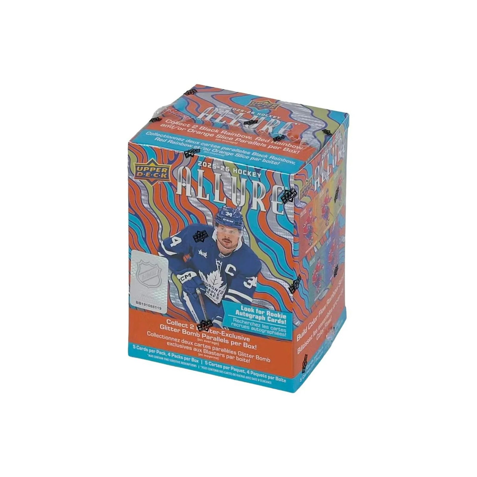 DRAFT - New 2025/26 Upper Deck Allure Hockey Blaster 20-Box Case