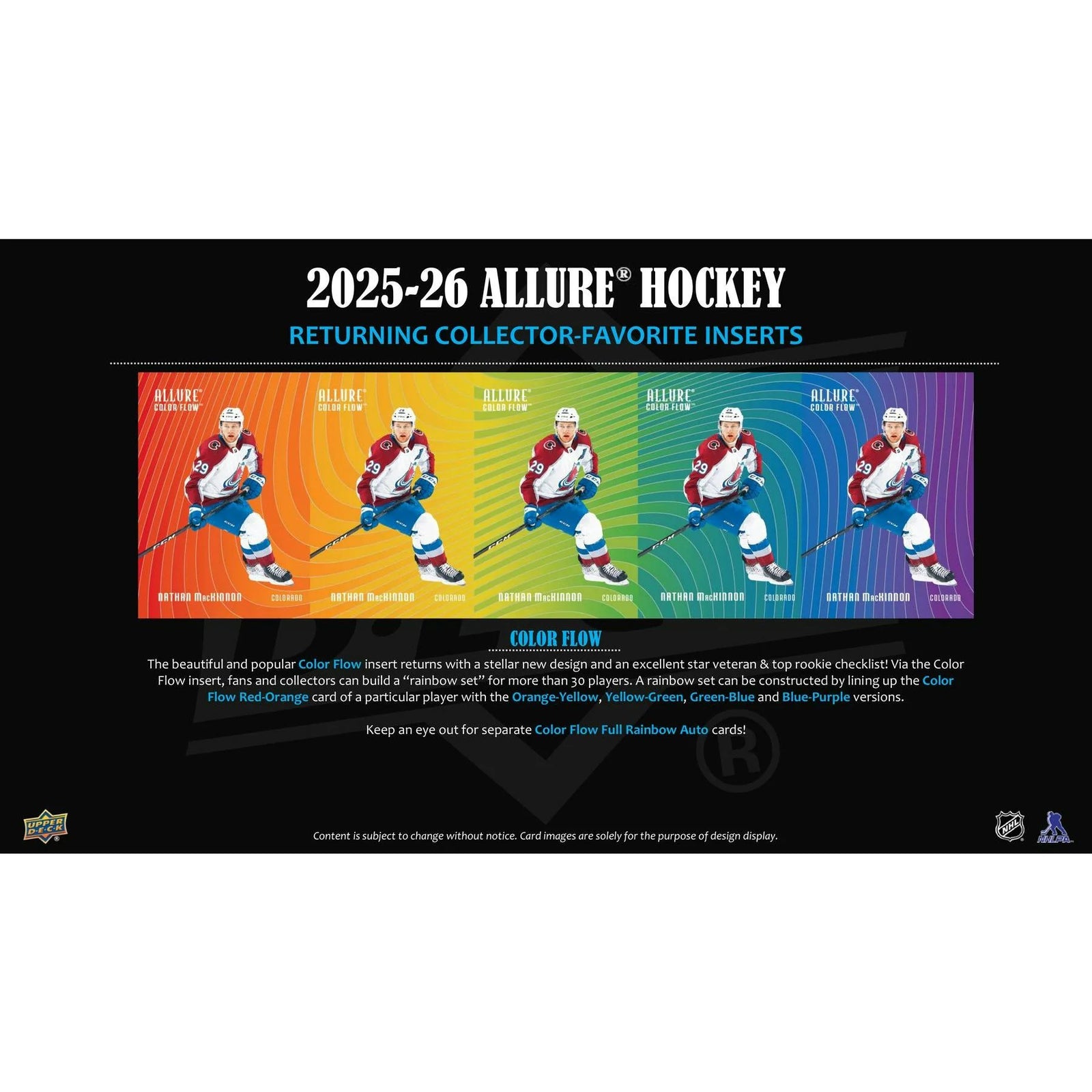 DRAFT - New 2025/26 Upper Deck Allure Hockey Blaster 20-Box Case