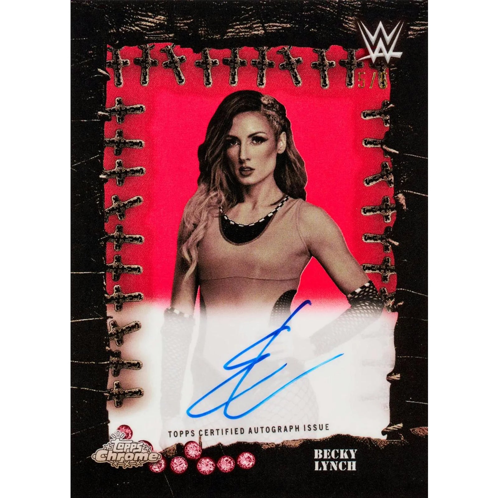 DRAFT - 2025 Topps Chrome WWE x Cactus Jack Hobby Box