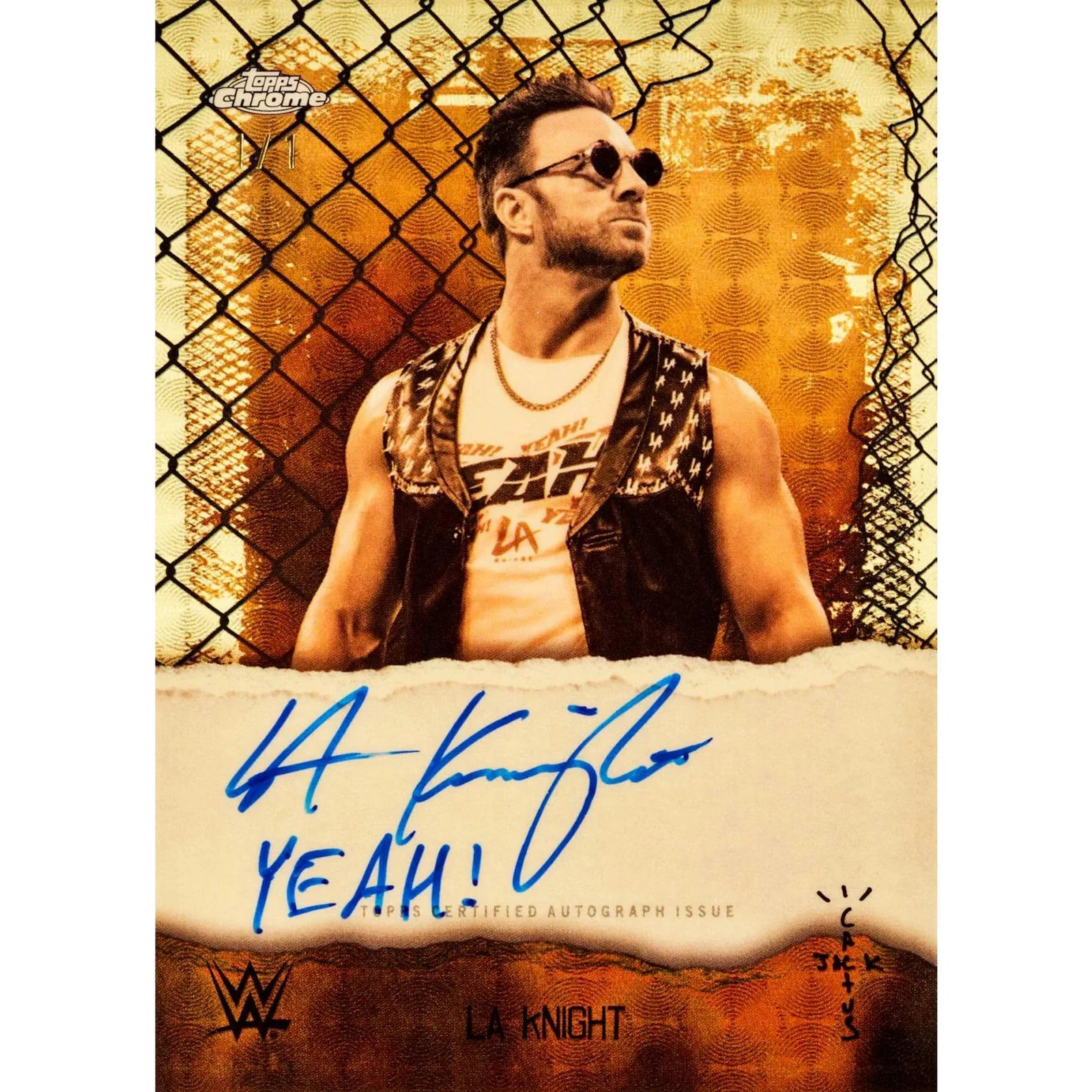 DRAFT - 2025 Topps Chrome WWE x Cactus Jack Hobby Box