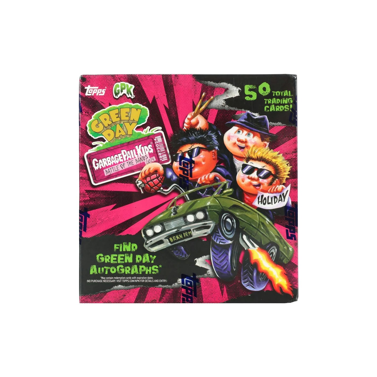 DRAFT - 2024 Topps Garbage Pail Kids Battle of the Bands Green Day Hobby | dacardworld:BV8X0W56HT
