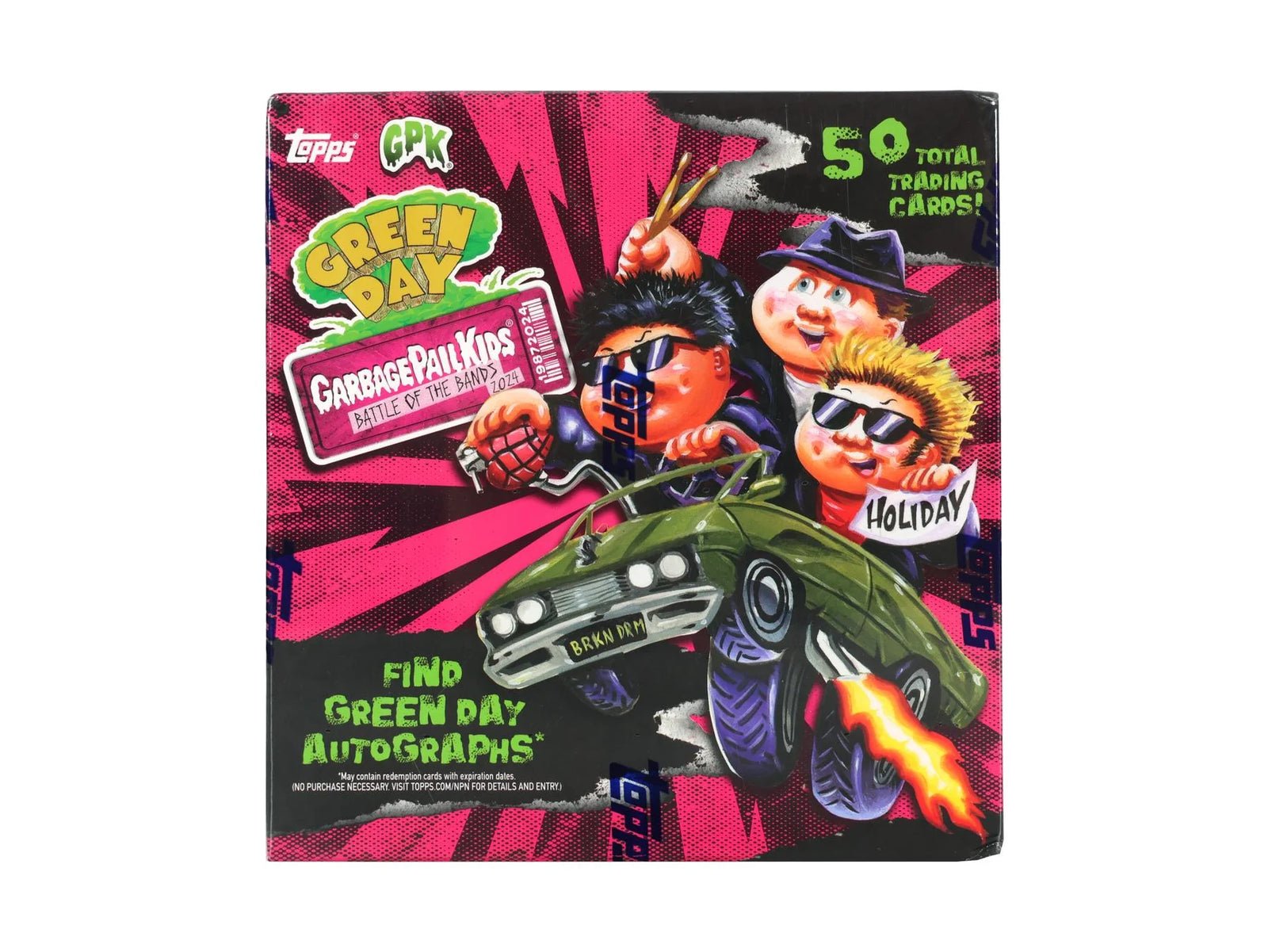 DRAFT - 2024 Topps Garbage Pail Kids Battle of the Bands Green Day Hobby | dacardworld:BV8X0W56HT