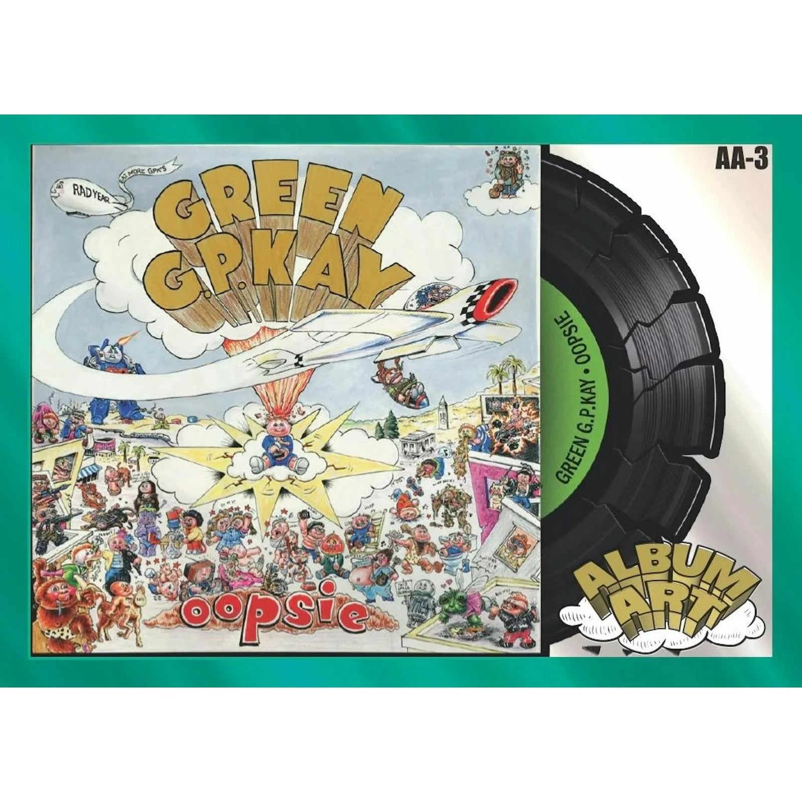 DRAFT - 2024 Topps Garbage Pail Kids Battle of the Bands Green Day Hobby | dacardworld:BV8X0W56HT
