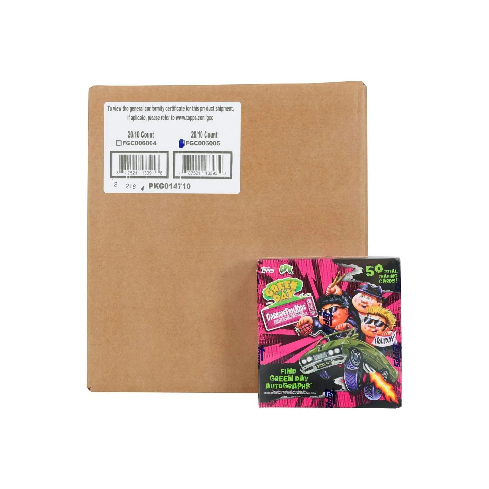 DRAFT - 2024 Topps Garbage Pail Kids Battle of the Bands Green Day | 20-Box Hobby Case