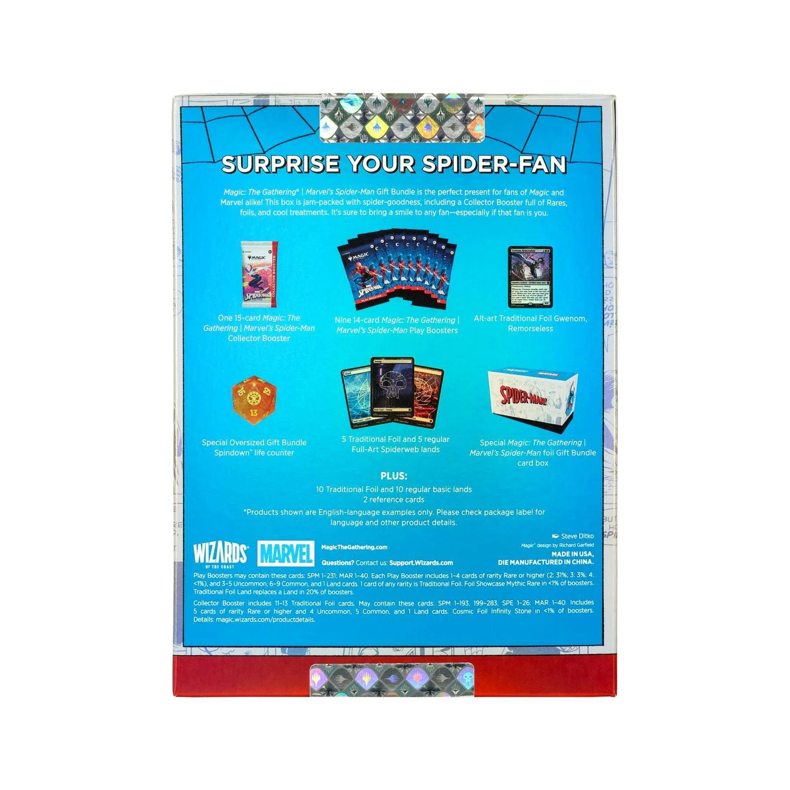 DRAFT - Magic the Gathering Marvel's Spider-Man Gift Bundle Box | Sealed