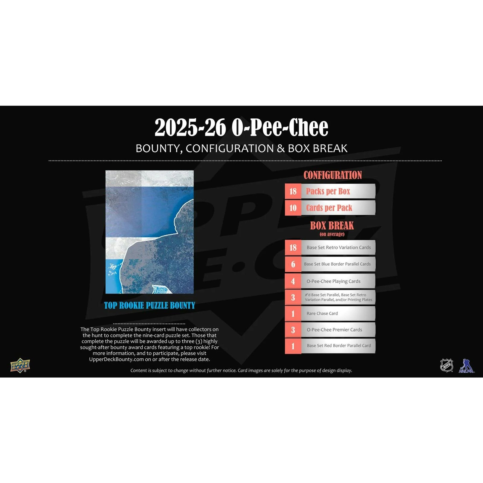DRAFT - 2025/26 Upper Deck O-Pee-Chee Hockey Hobby Box