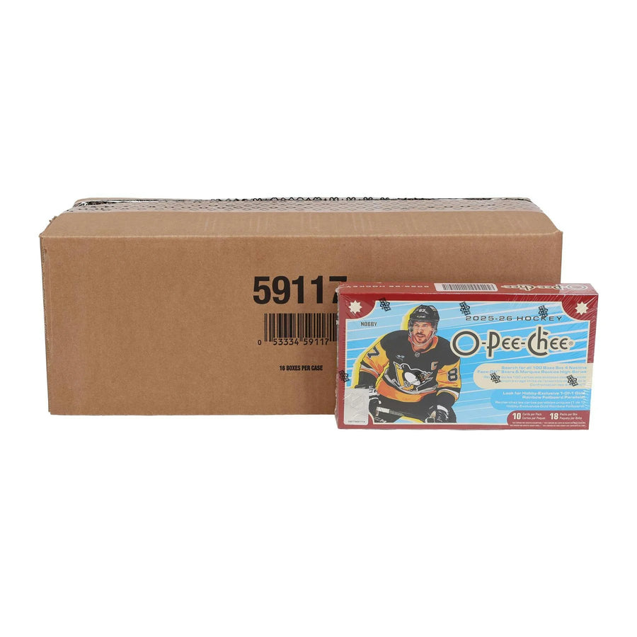 DRAFT - 2025/26 Upper Deck O-Pee-Chee Hockey Hobby 16-Box Case
