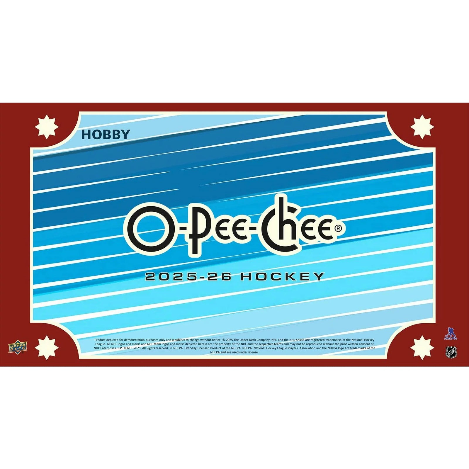 DRAFT - 2025/26 Upper Deck O-Pee-Chee Hockey Hobby 16-Box Case