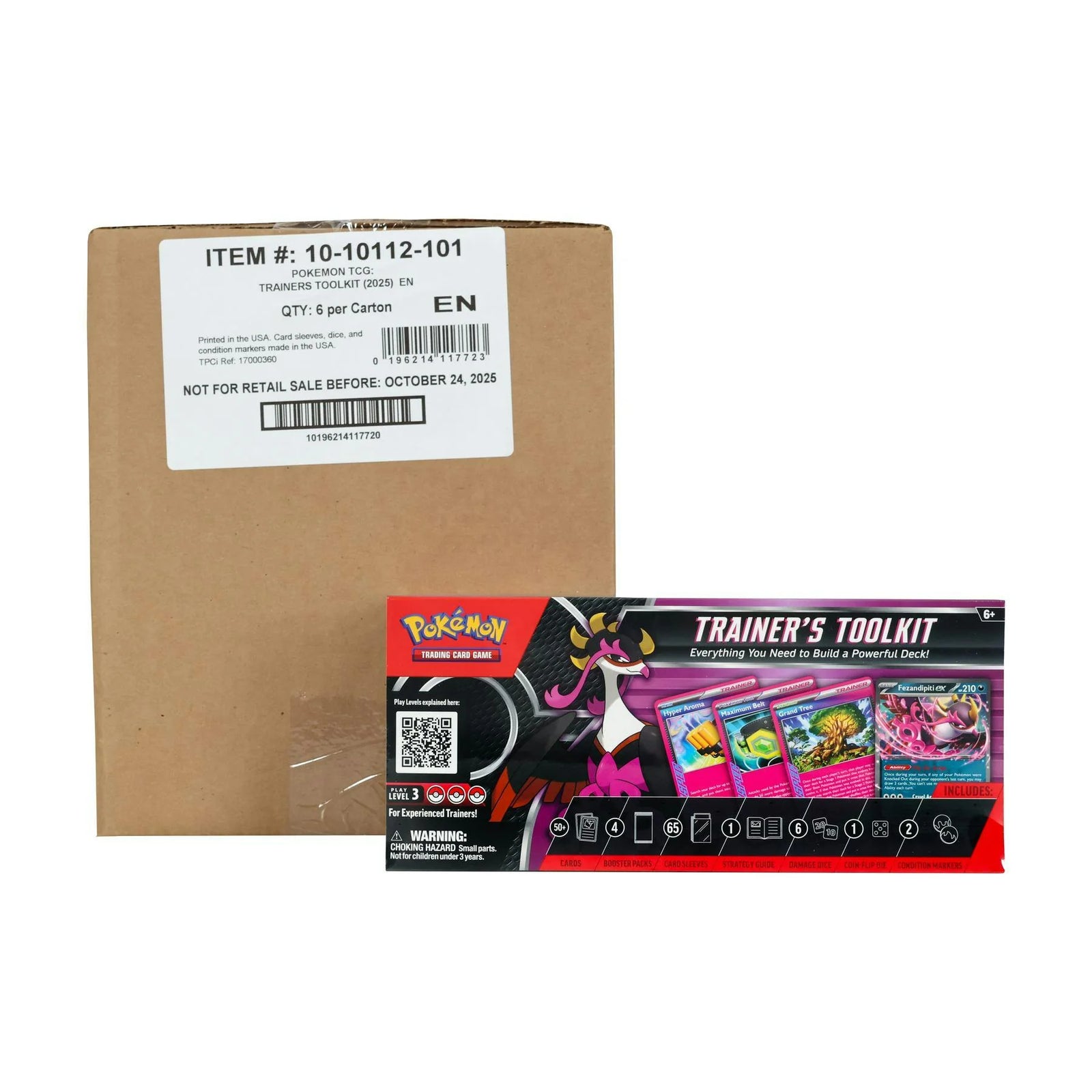 DRAFT - Pokemon Trainer's Toolkit 2025 6-Box Case | Sealed