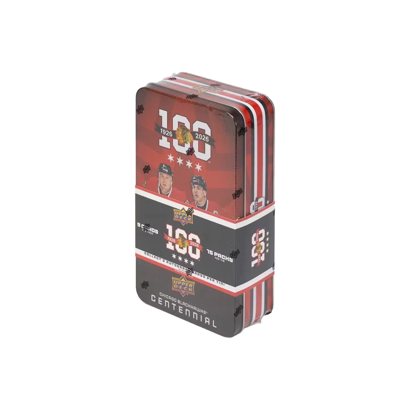 2025-26 Upper Deck Chicago Blackhawks Centennial Hockey Hobby Box (Ships Sealed Only)