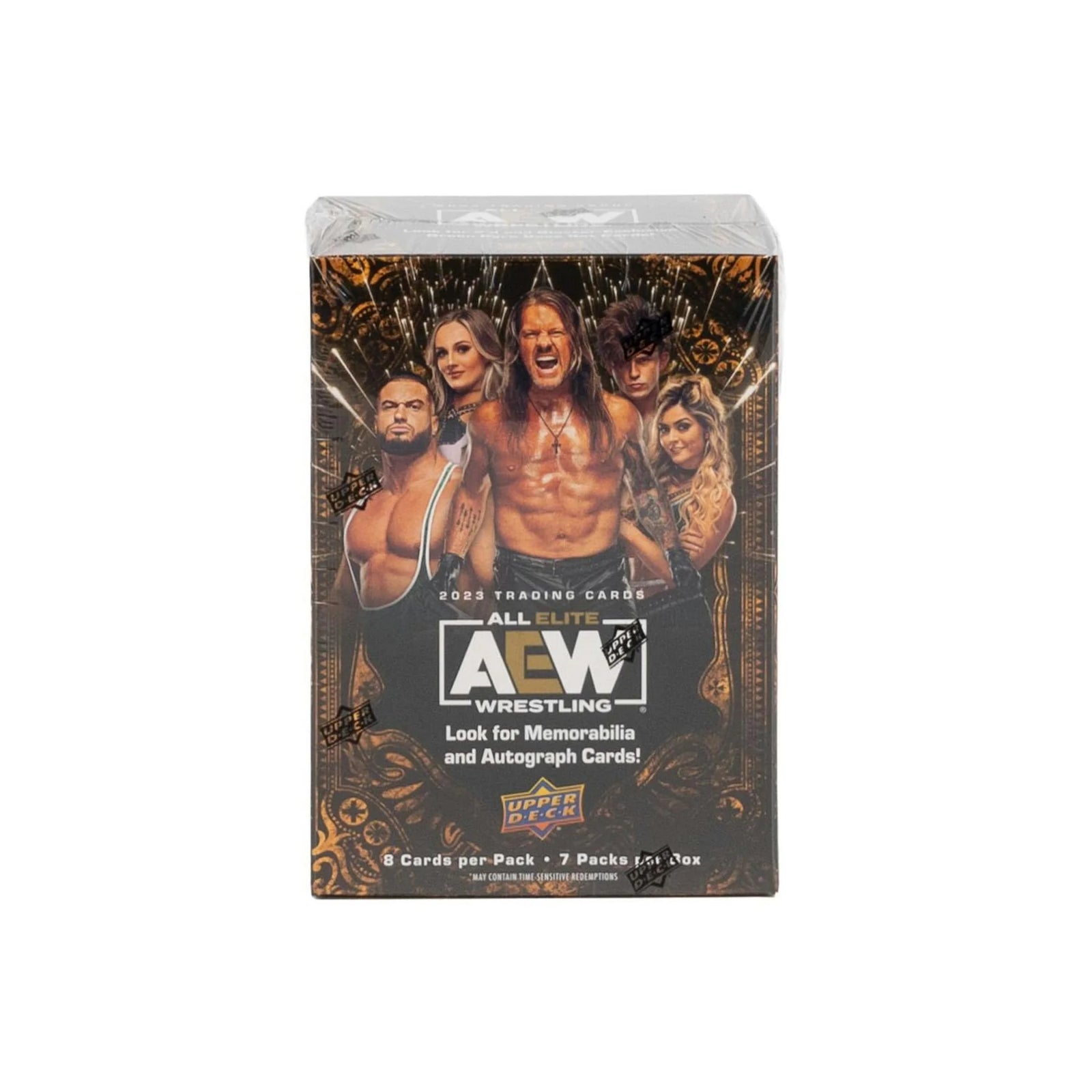 DRAFT - 2023 Upper Deck AEW Wrestling Card Blaster 20-Box Case