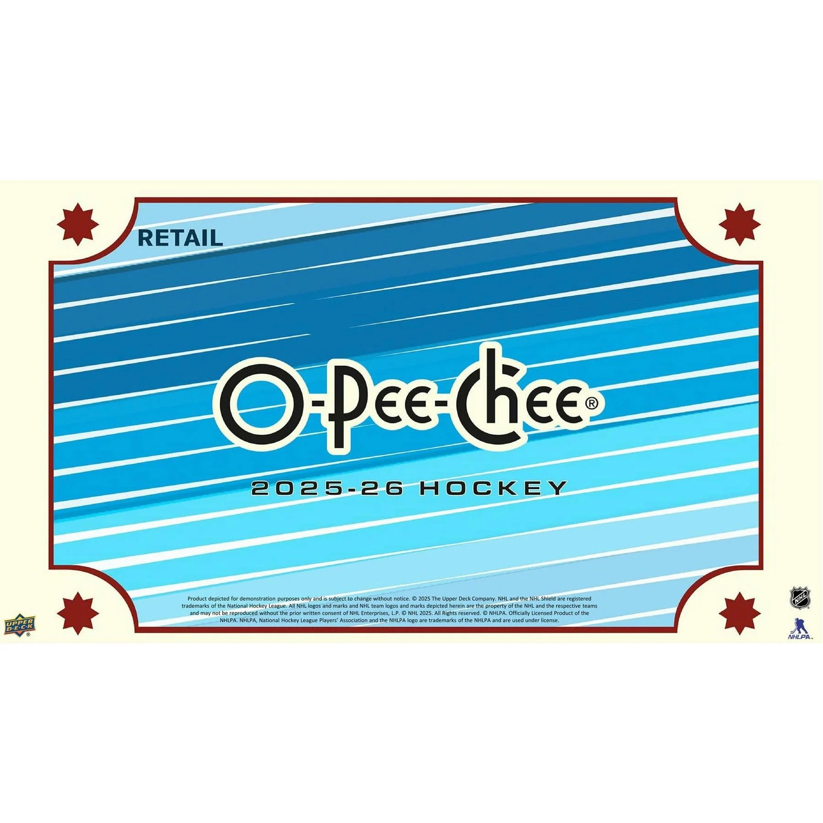 DRAFT - 2025/26 Upper Deck O-Pee-Chee Hockey Blaster 20-Box Case