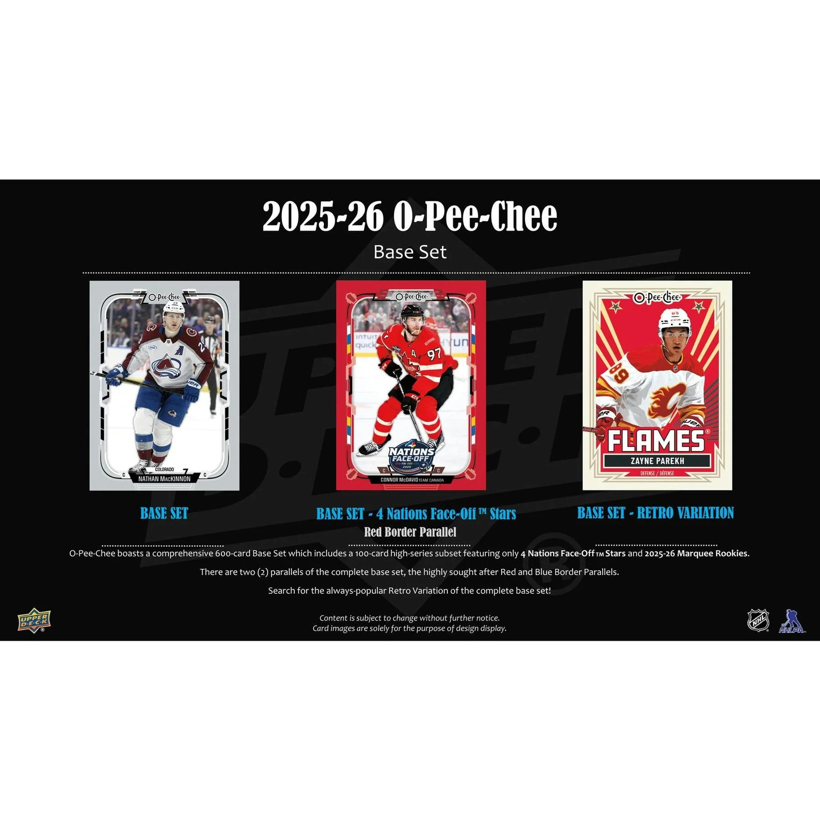 DRAFT - 2025/26 Upper Deck O-Pee-Chee Hockey Blaster 20-Box Case