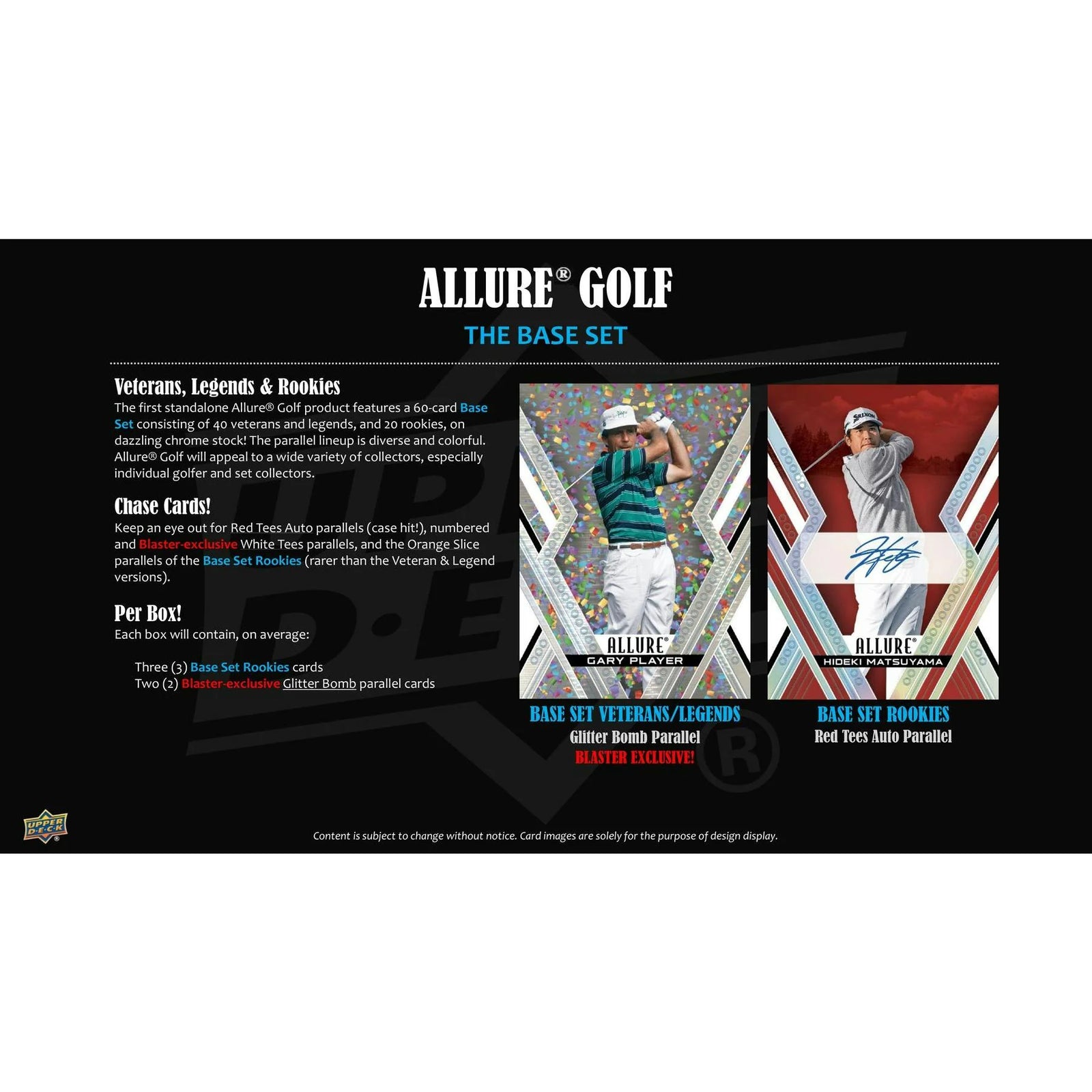 DRAFT - New 2026 Upper Deck Allure Golf Blaster Box