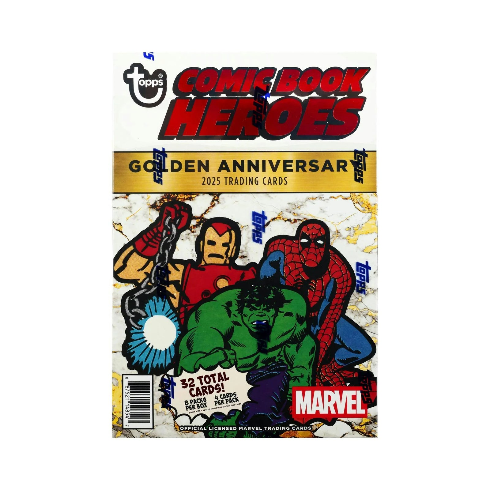 DRAFT - 2025 Topps Marvel Comic Book Heroes 1975 Golden Anniversary Hobby | dacardworld:BV940PQ7GC