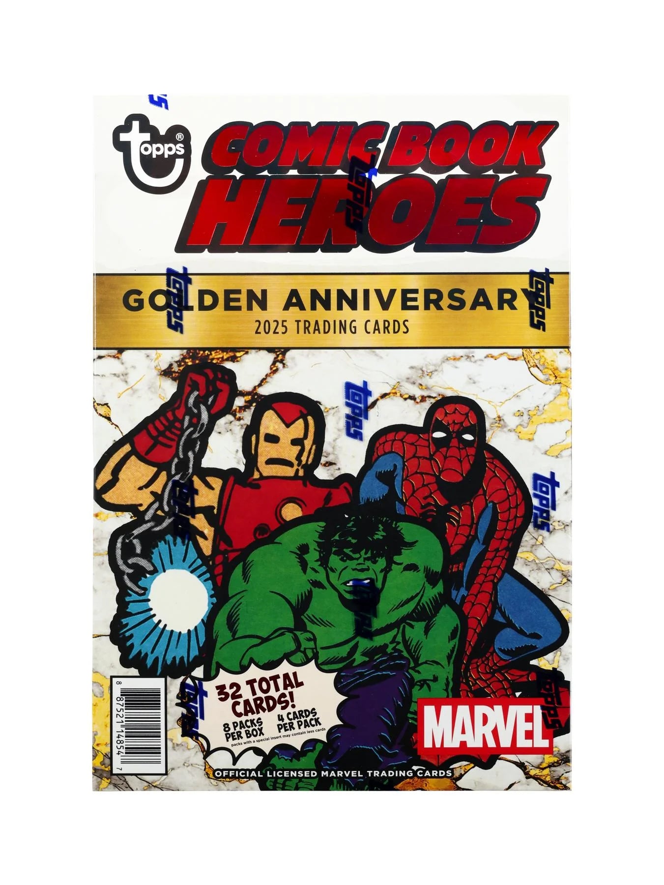 DRAFT - 2025 Topps Marvel Comic Book Heroes 1975 Golden Anniversary Hobby | dacardworld:BV940PQ7GC