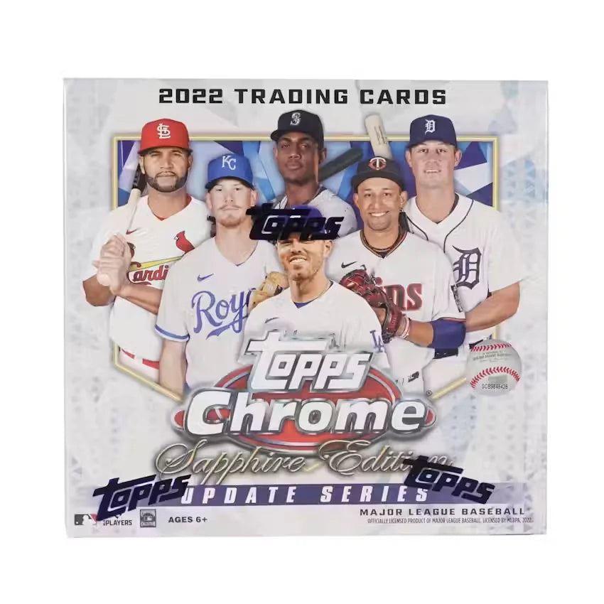 2022 Topps Chrome Update Series Sapphire Baseball Hobby Box (Ships Sealed Only)