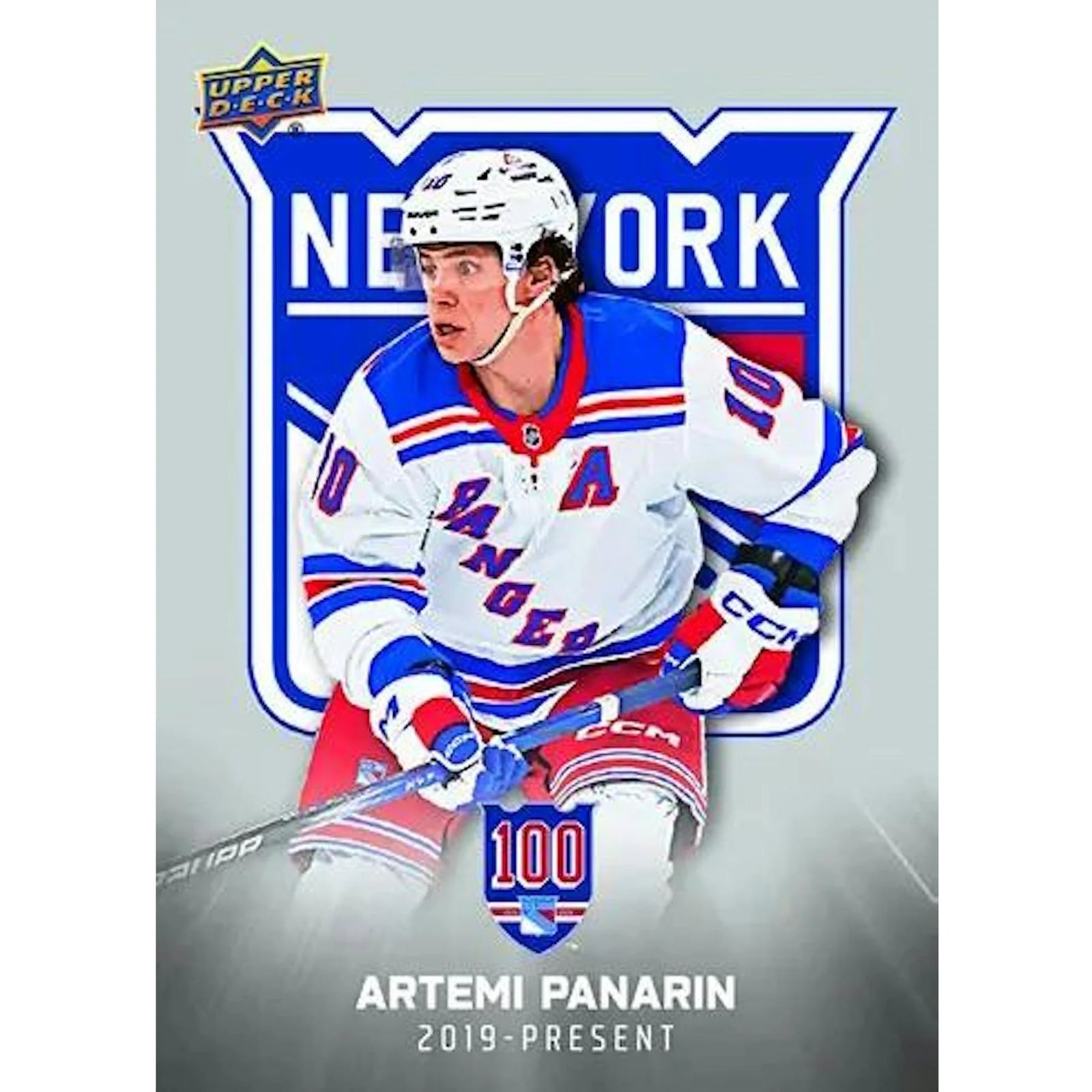 DRAFT - New 2025/26 Upper Deck New York Rangers Centennial Hockey Box 20-Set Case
