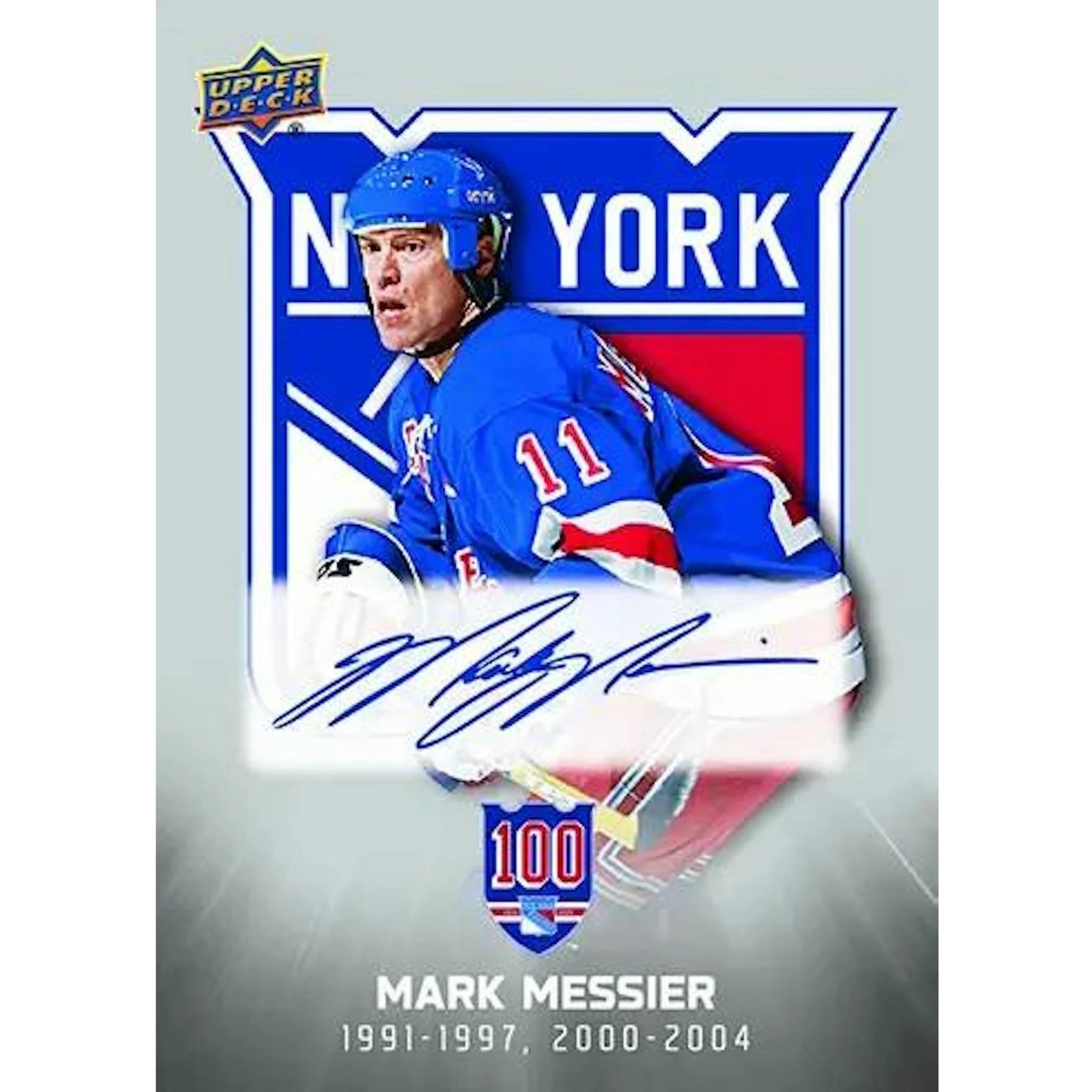 DRAFT - New 2025/26 Upper Deck New York Rangers Centennial Hockey Box 20-Set Case
