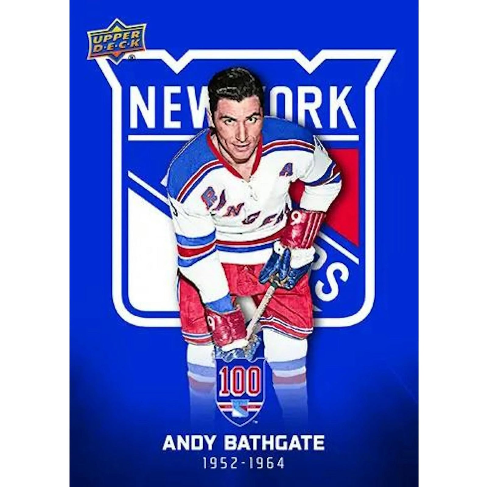 DRAFT - New 2025/26 Upper Deck New York Rangers Centennial Hockey Box 20-Set Case
