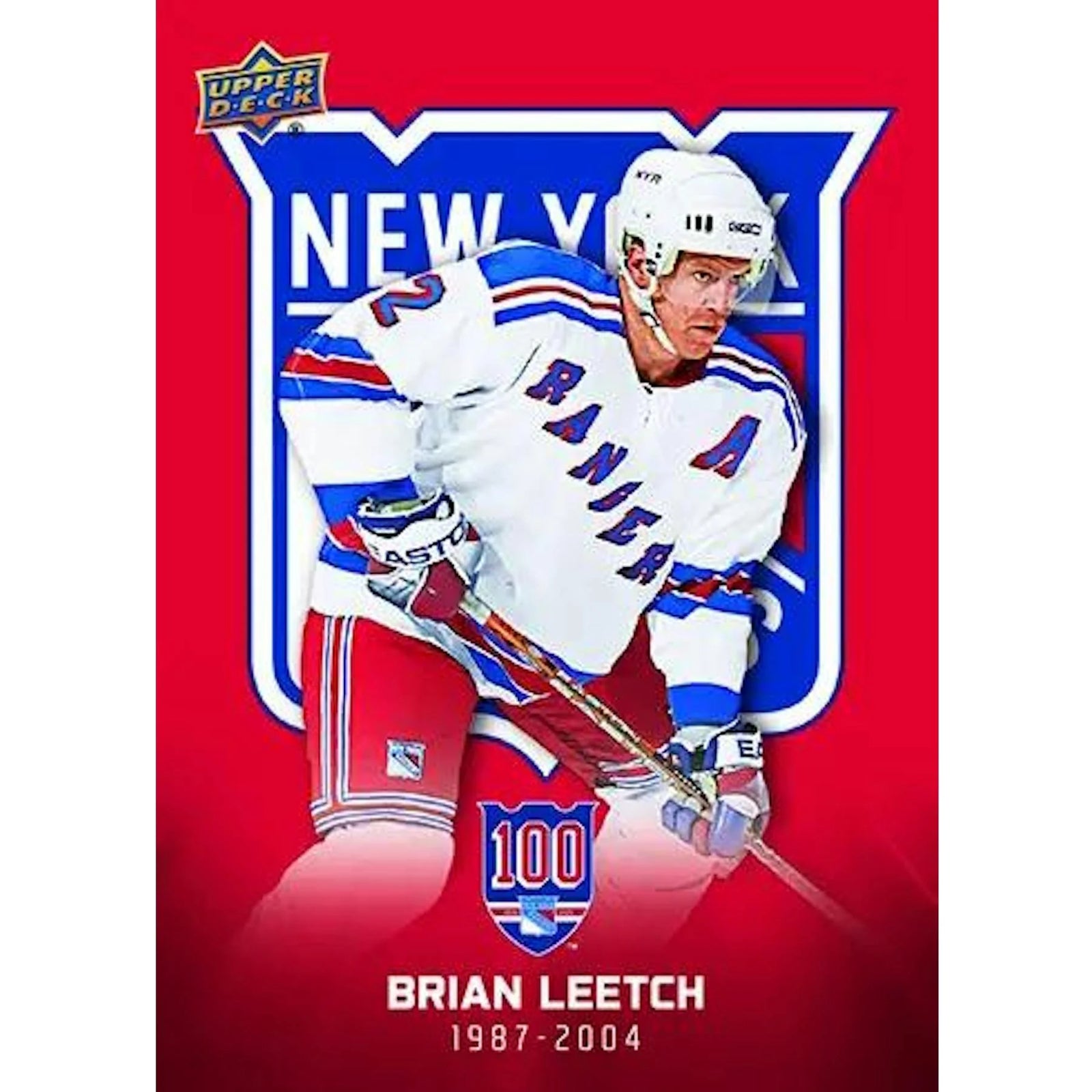 DRAFT - New 2025/26 Upper Deck New York Rangers Centennial Hockey Box 20-Set Case