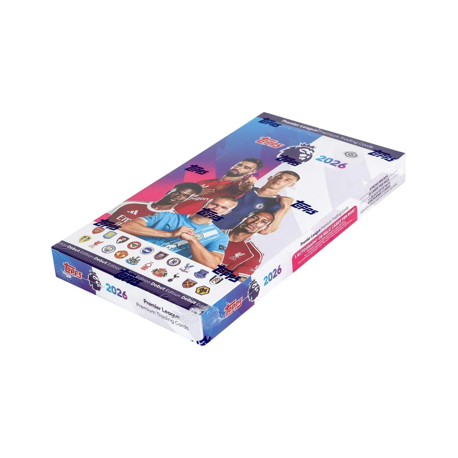 DRAFT - Just In 2025/26 Topps Premier League EPL Soccer Hobby Box