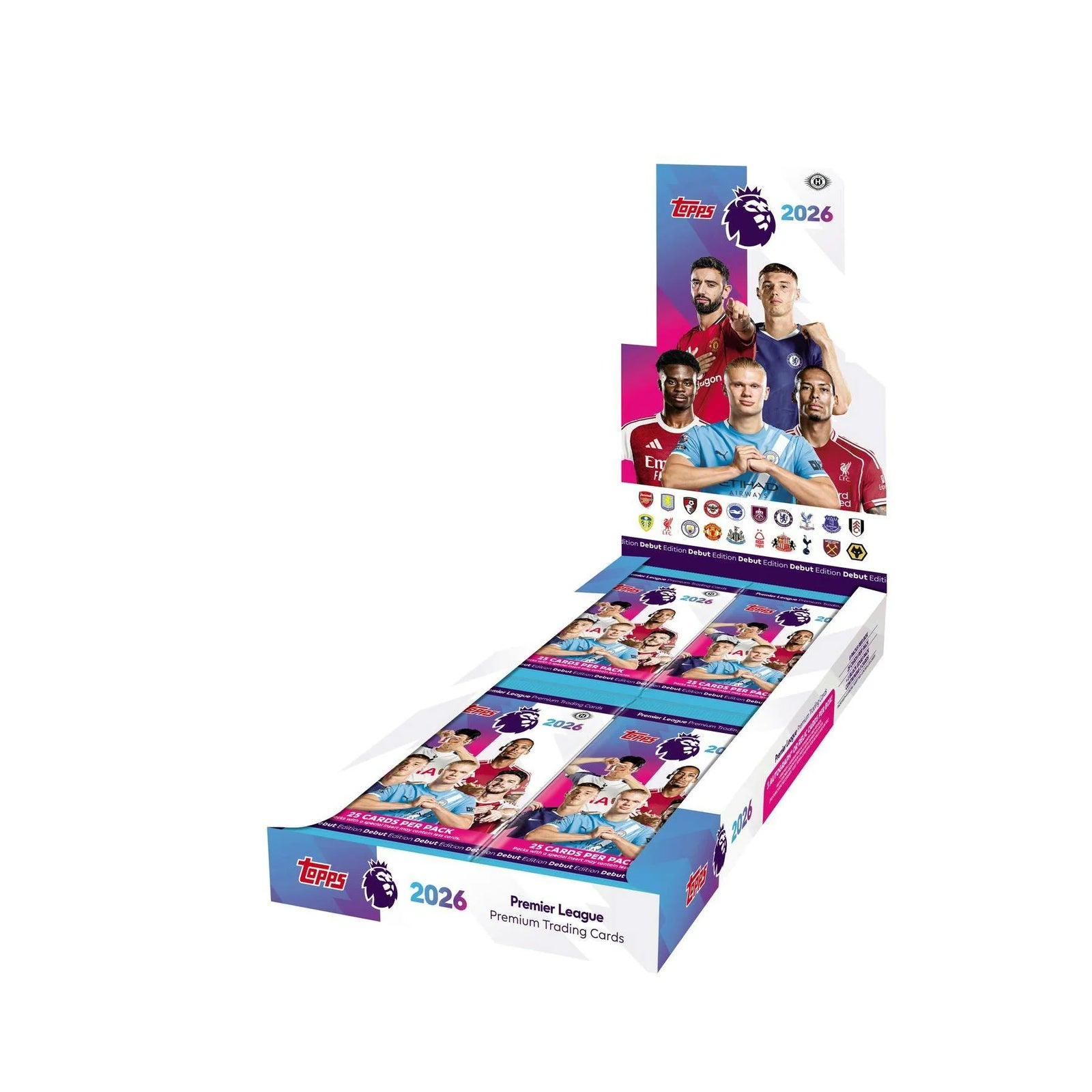 DRAFT - Just In 2025/26 Topps Premier League EPL Soccer Hobby Box