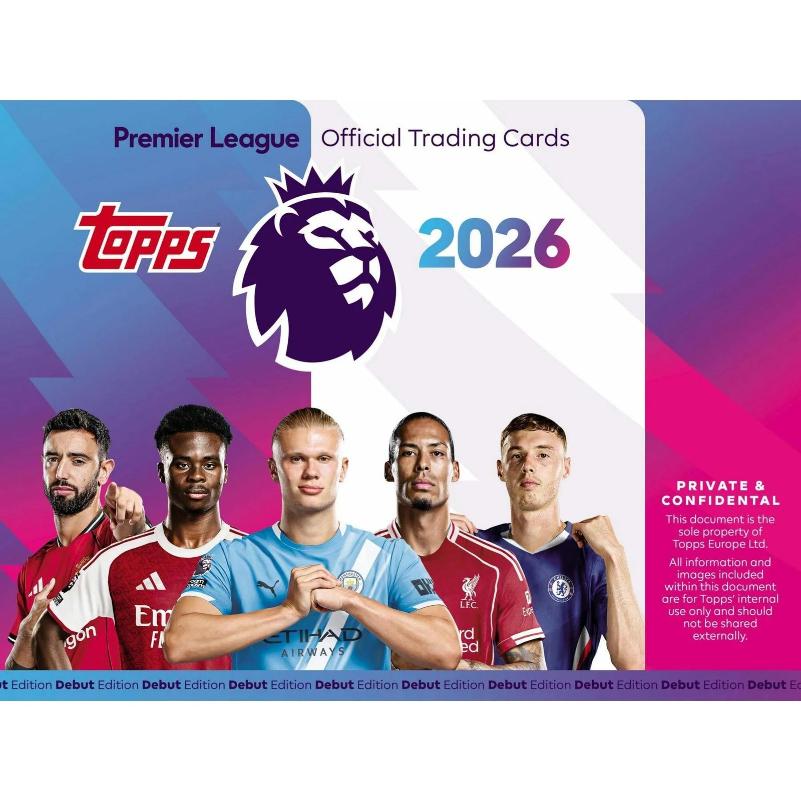 DRAFT - Just In 2025/26 Topps Premier League EPL Soccer Hobby Box