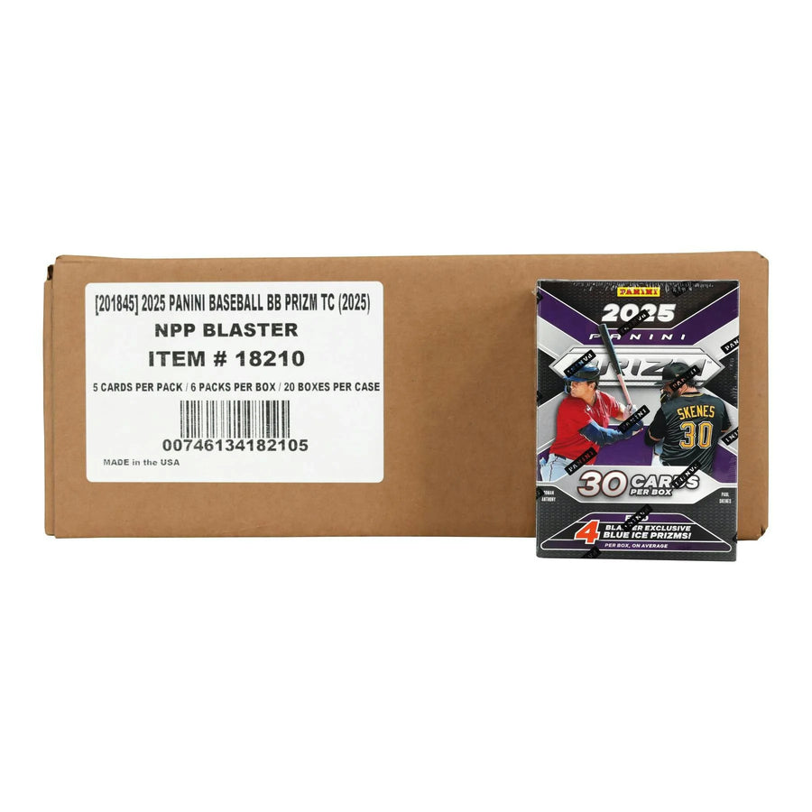 DRAFT - Just In 2025 Panini Prizm Baseball Blaster 20-Box Case