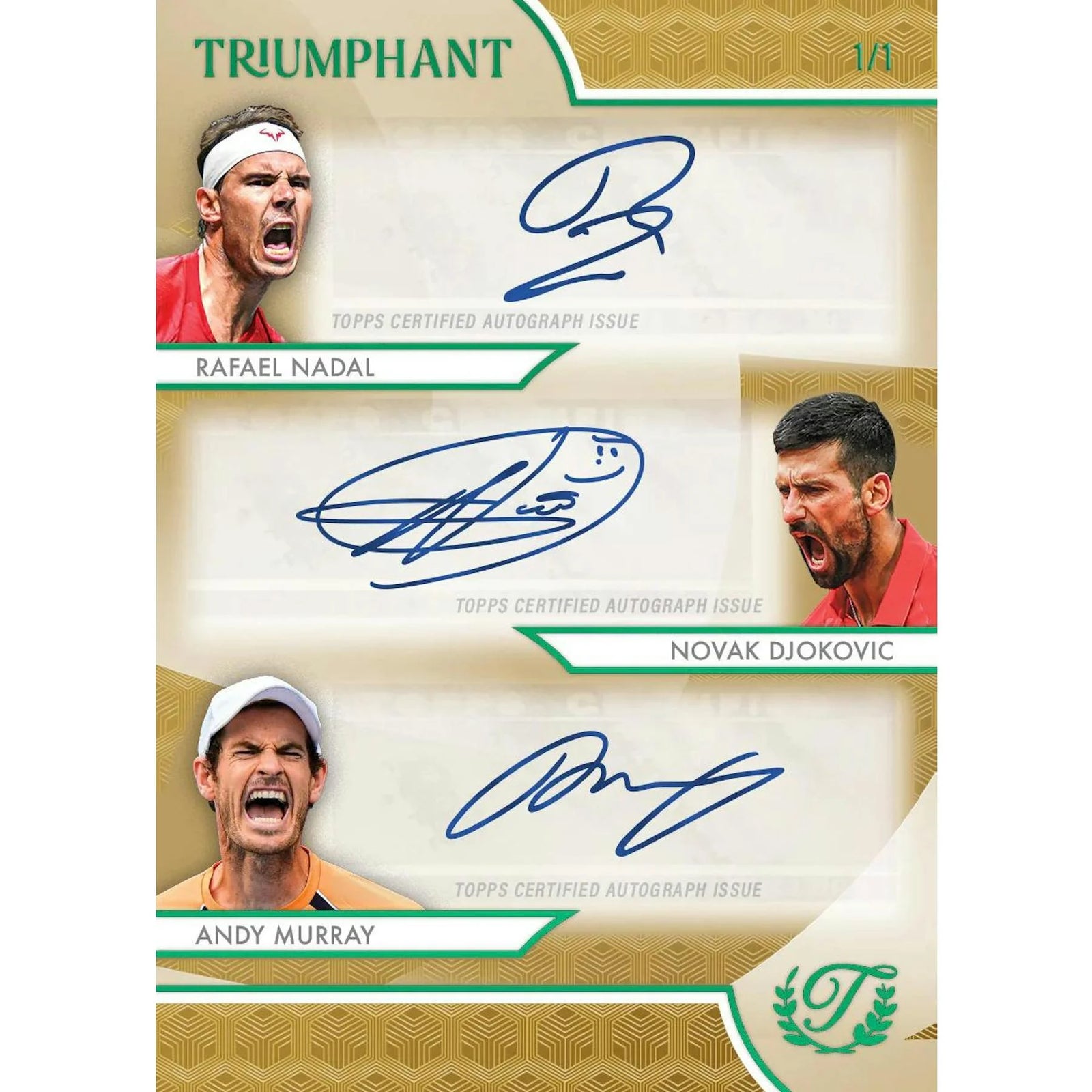 DRAFT - 2025 Topps Triumphant Tennis Hobby Box