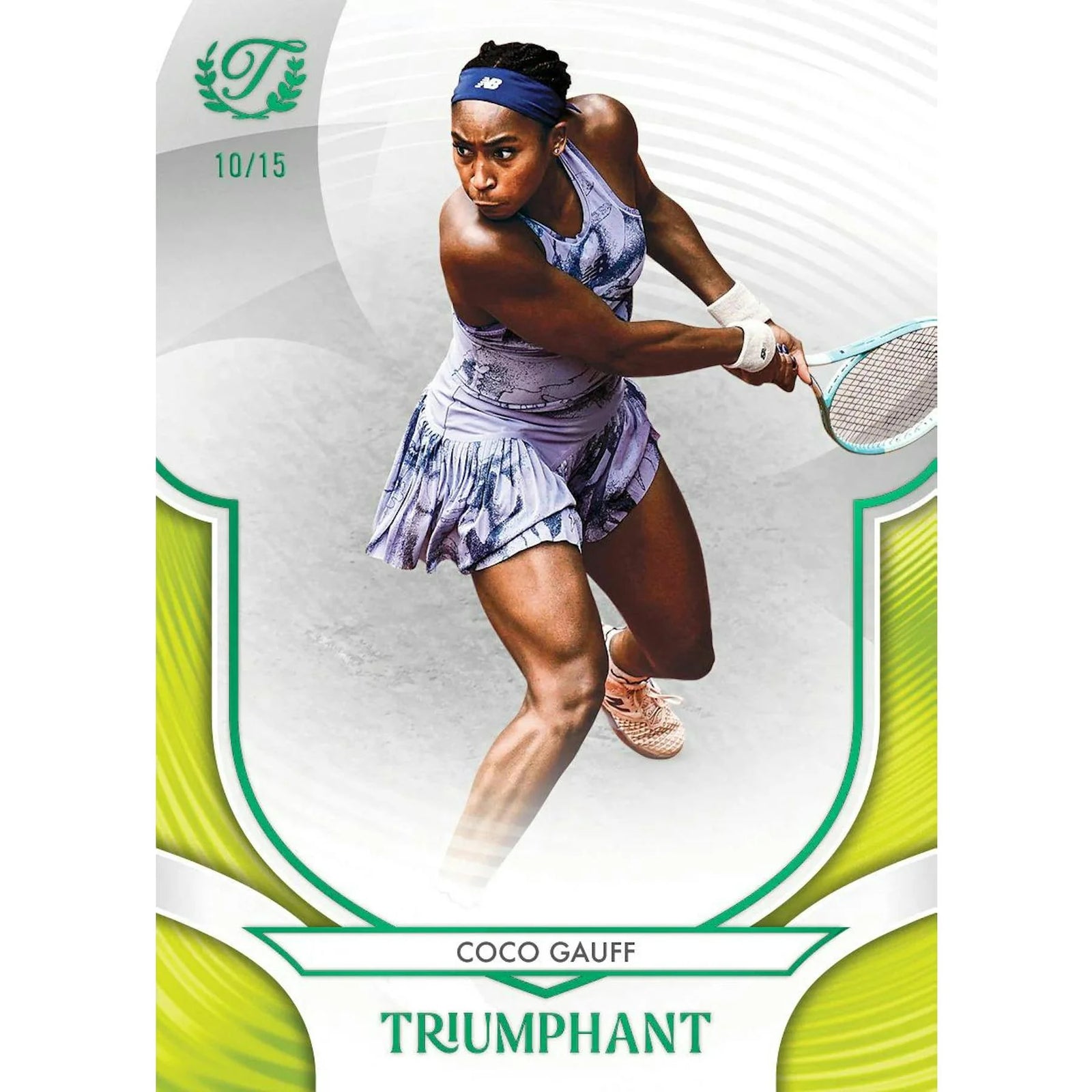 DRAFT - New 2025 Topps Triumphant Tennis Hobby 10-Box Case