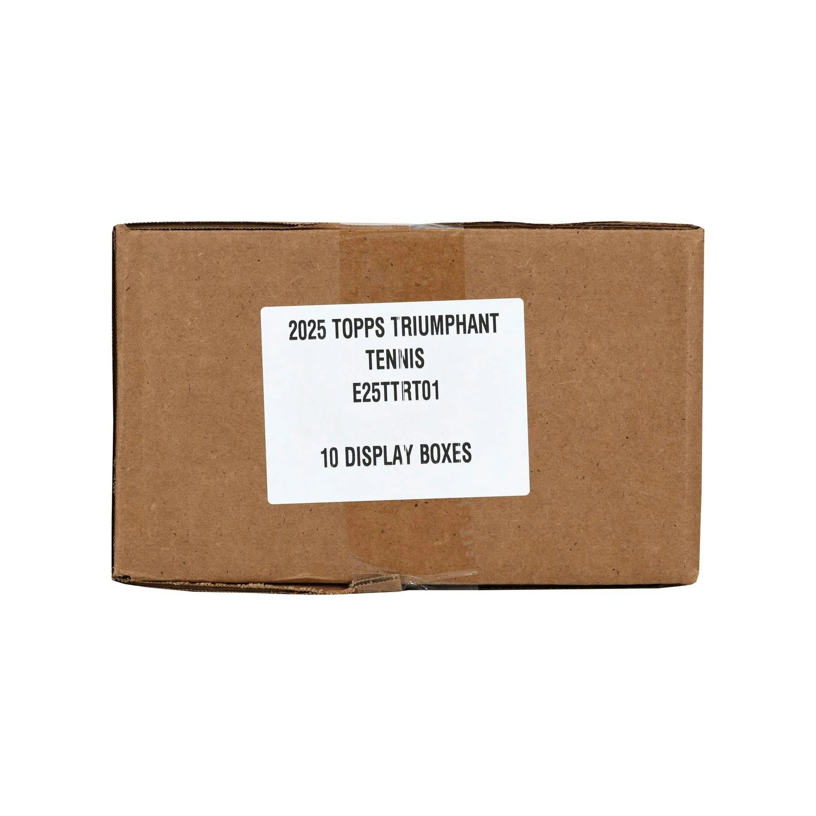 DRAFT - New 2025 Topps Triumphant Tennis Hobby 10-Box Case