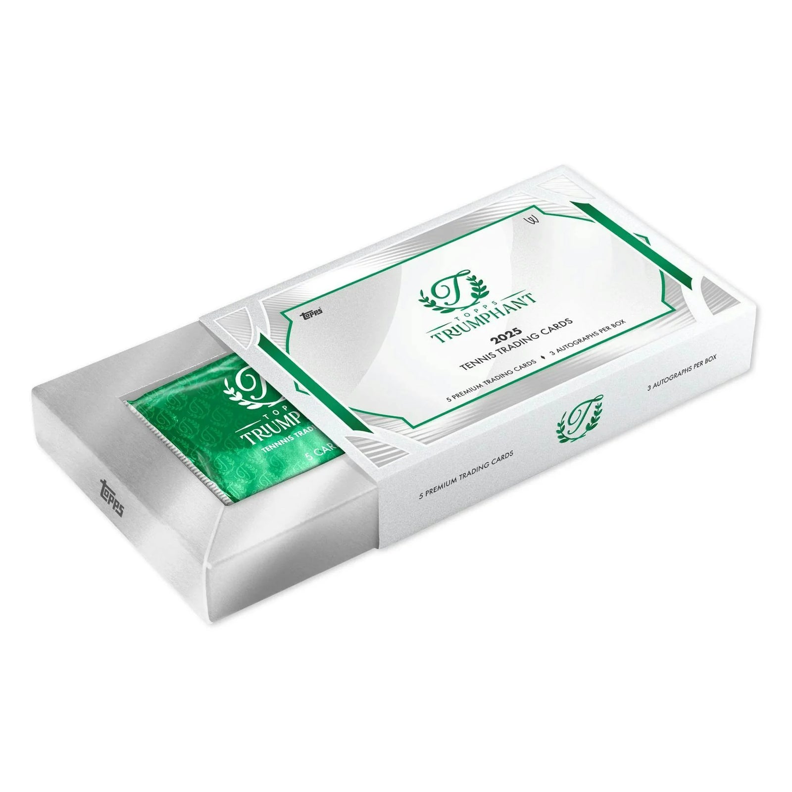 DRAFT - New 2025 Topps Triumphant Tennis Hobby 10-Box Case