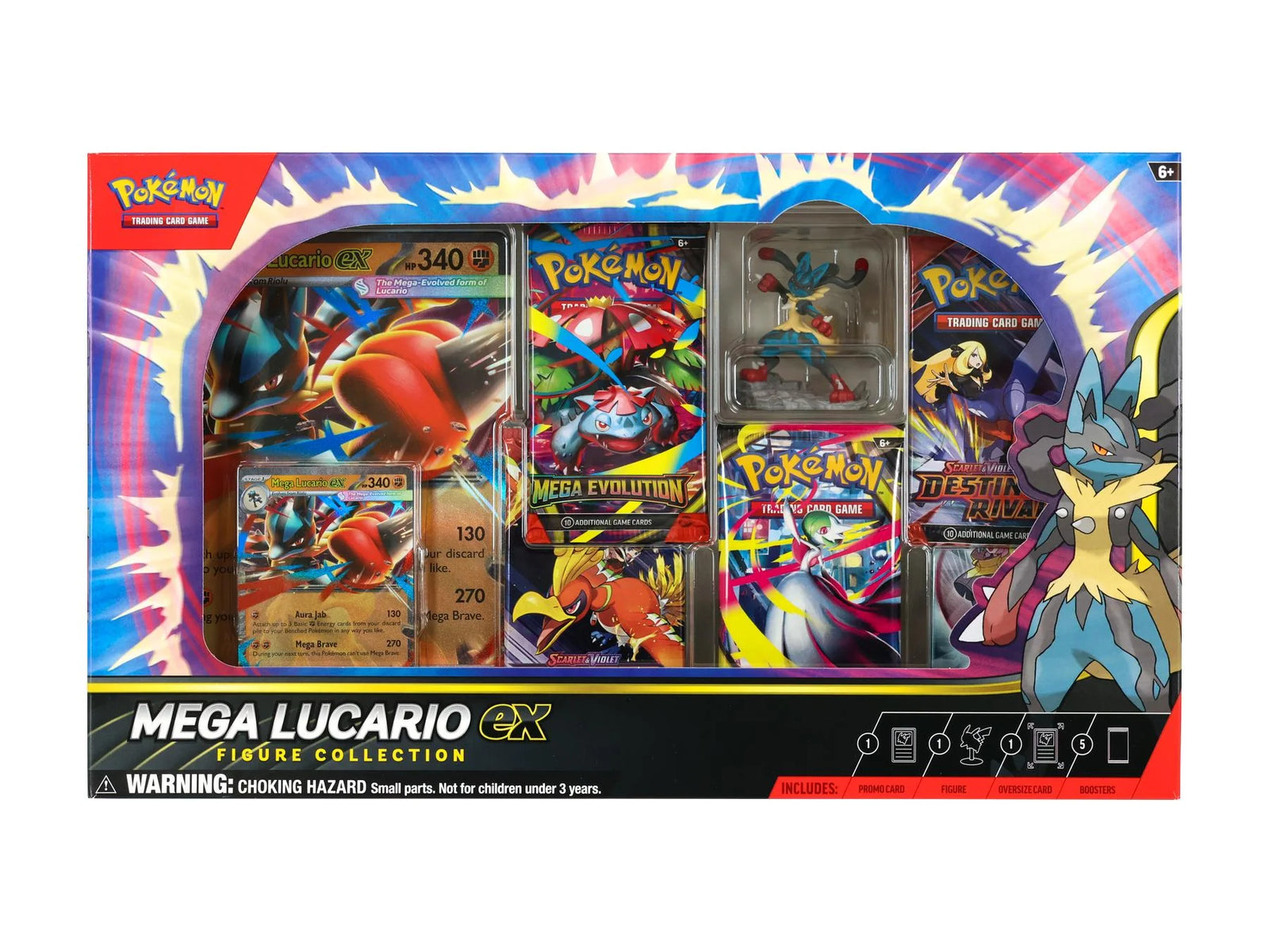 DRAFT - Pokemon Mega Lucario ex Figure Collection Box | Sealed