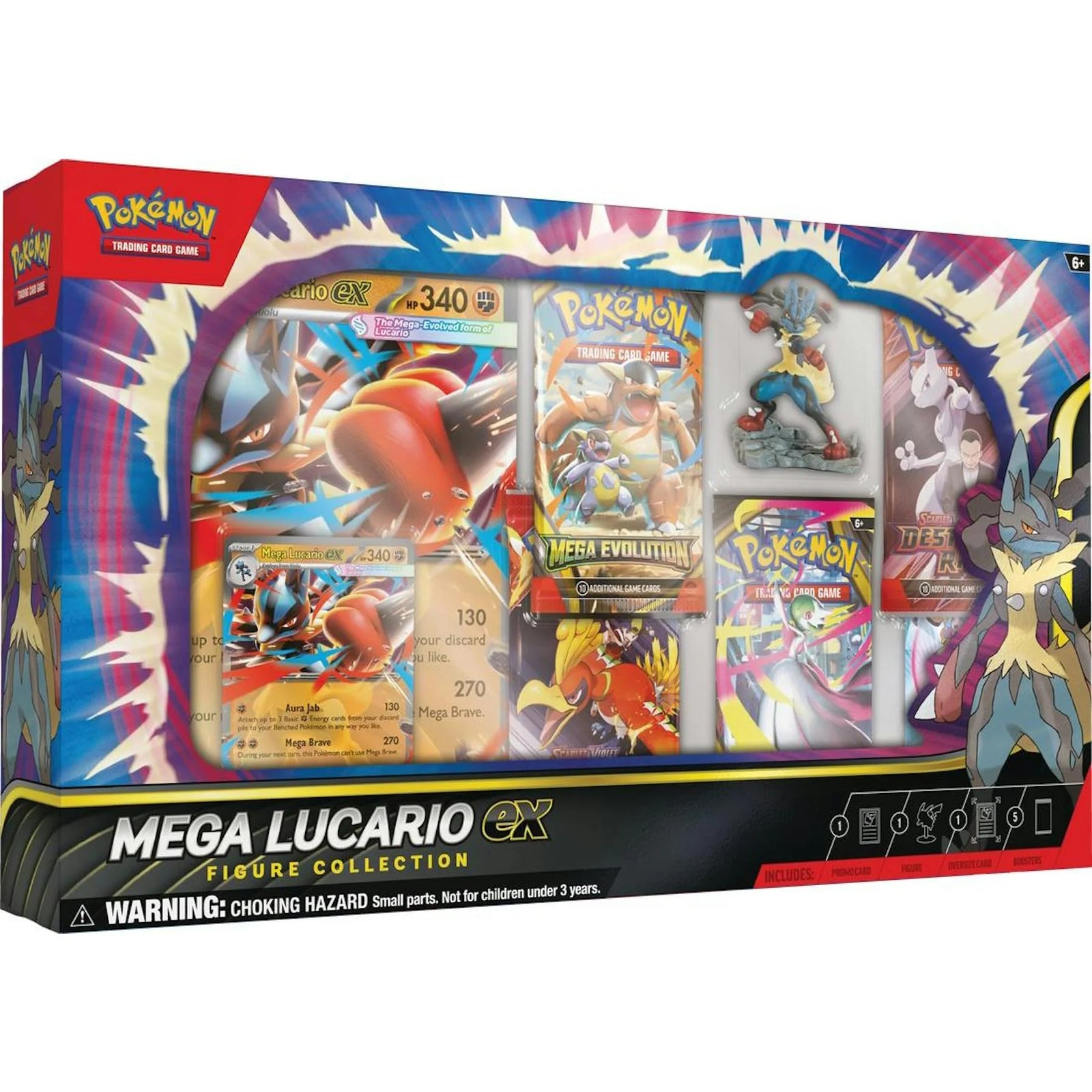 DRAFT - Pokemon Mega Lucario ex Figure Collection Box | Sealed