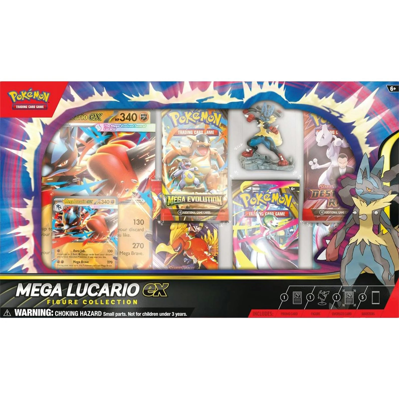 DRAFT - Pokemon Mega Lucario ex Figure Collection Box | Sealed