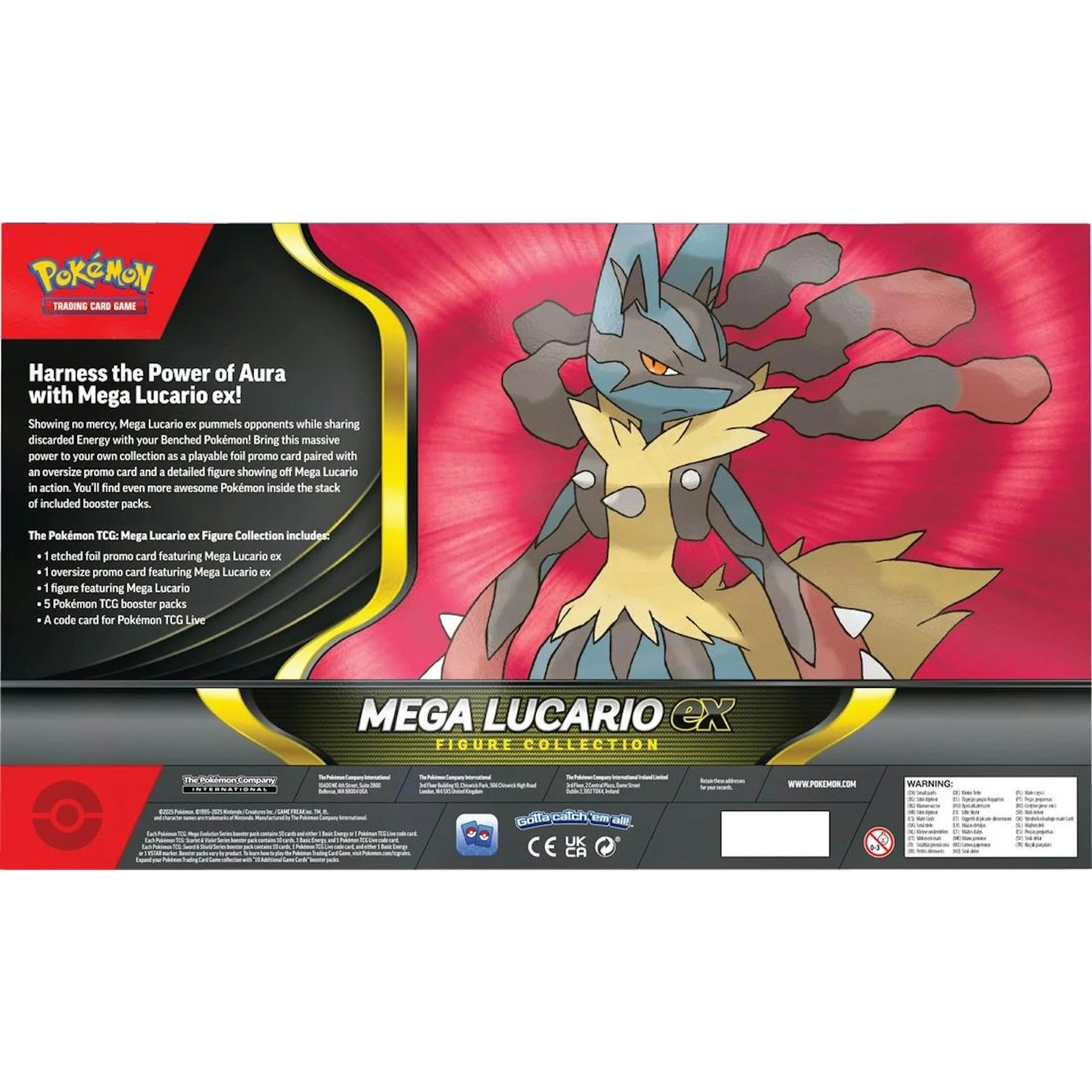 DRAFT - Pokemon Mega Lucario ex Figure Collection Box | Sealed