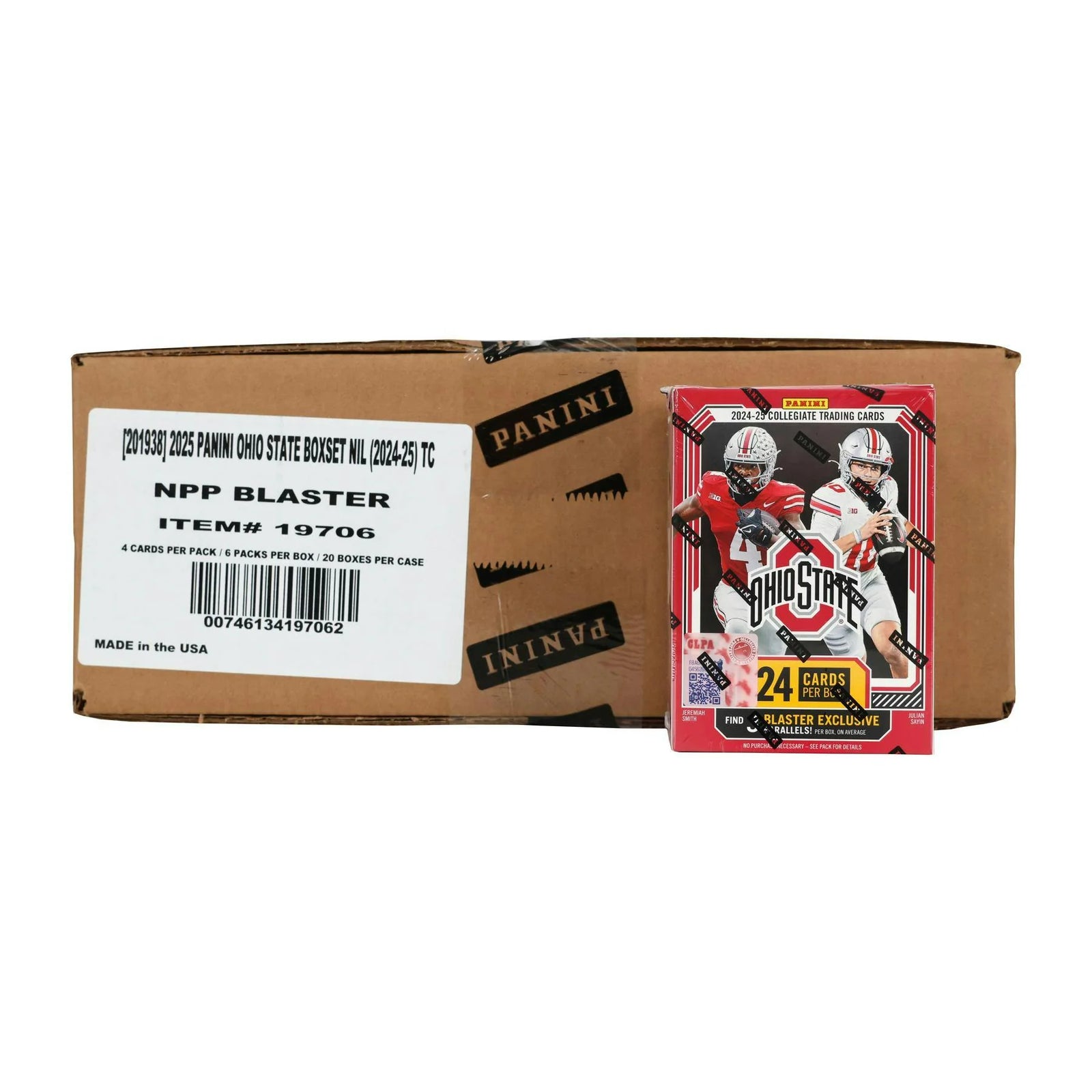 DRAFT - 2025 Panini NIL Ohio State University Blaster 20-Box Case