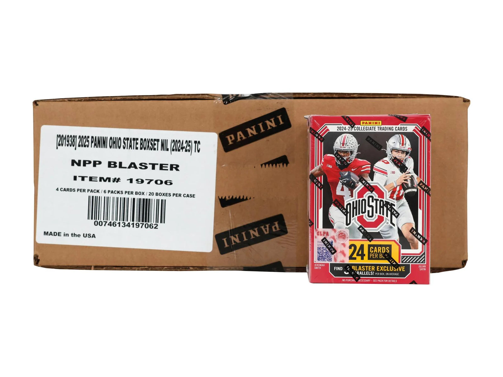DRAFT - 2025 Panini NIL Ohio State University Blaster 20-Box Case