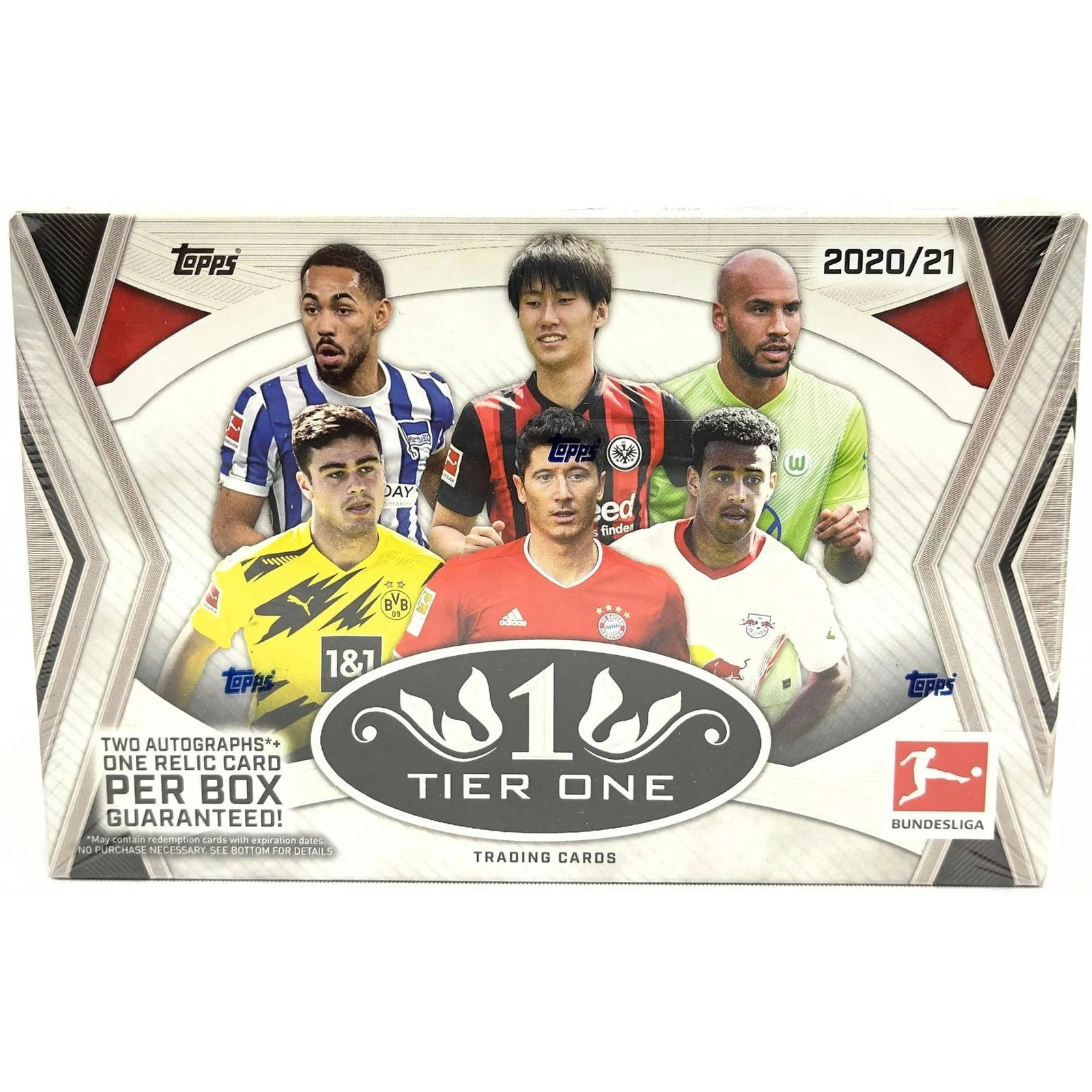 DRAFT - On Sale 2020/21 Topps Tier One Bundesliga Soccer Hobby Box (Reed Buy)