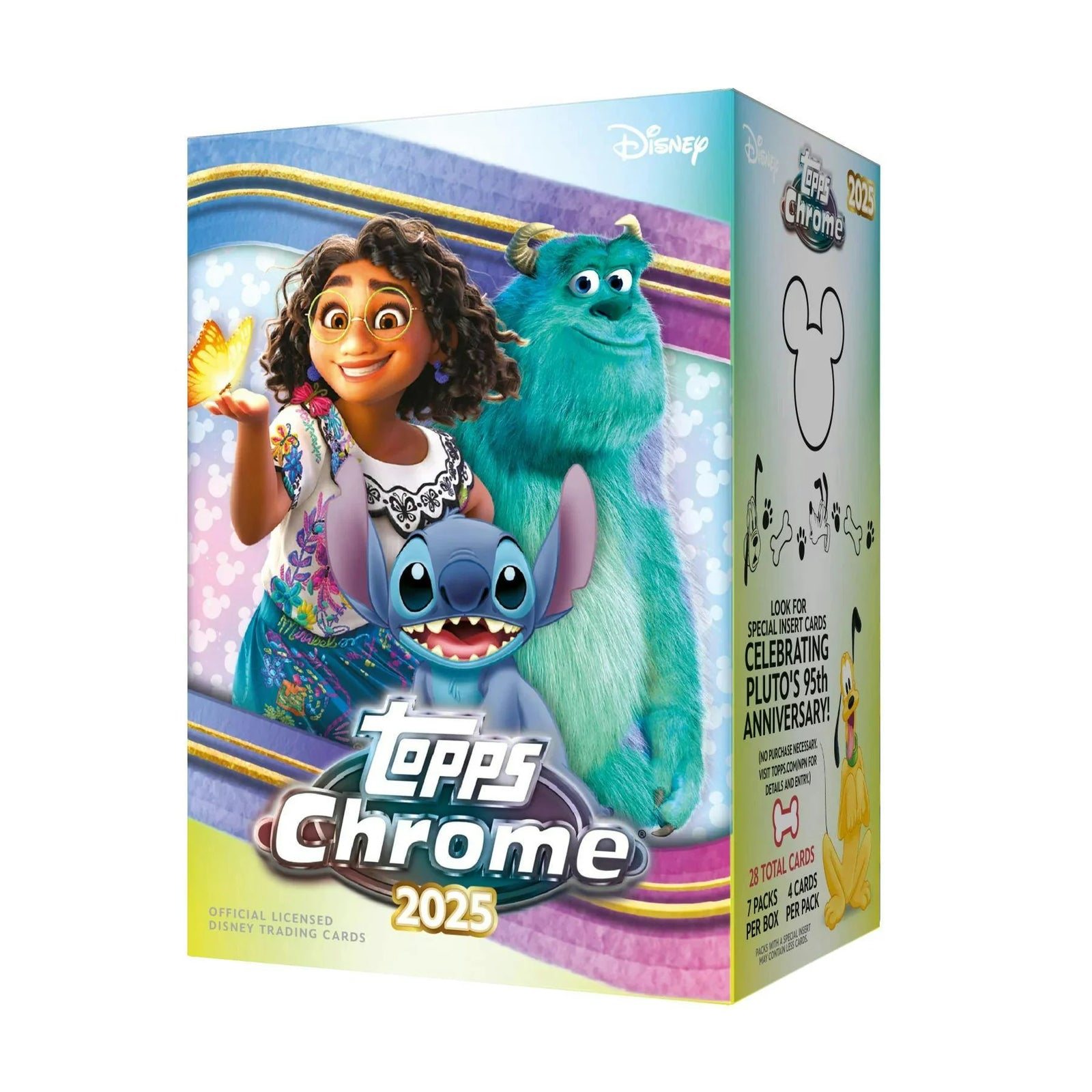 DRAFT - 2025 Topps Disney Chrome Blaster Box | 7 Packs