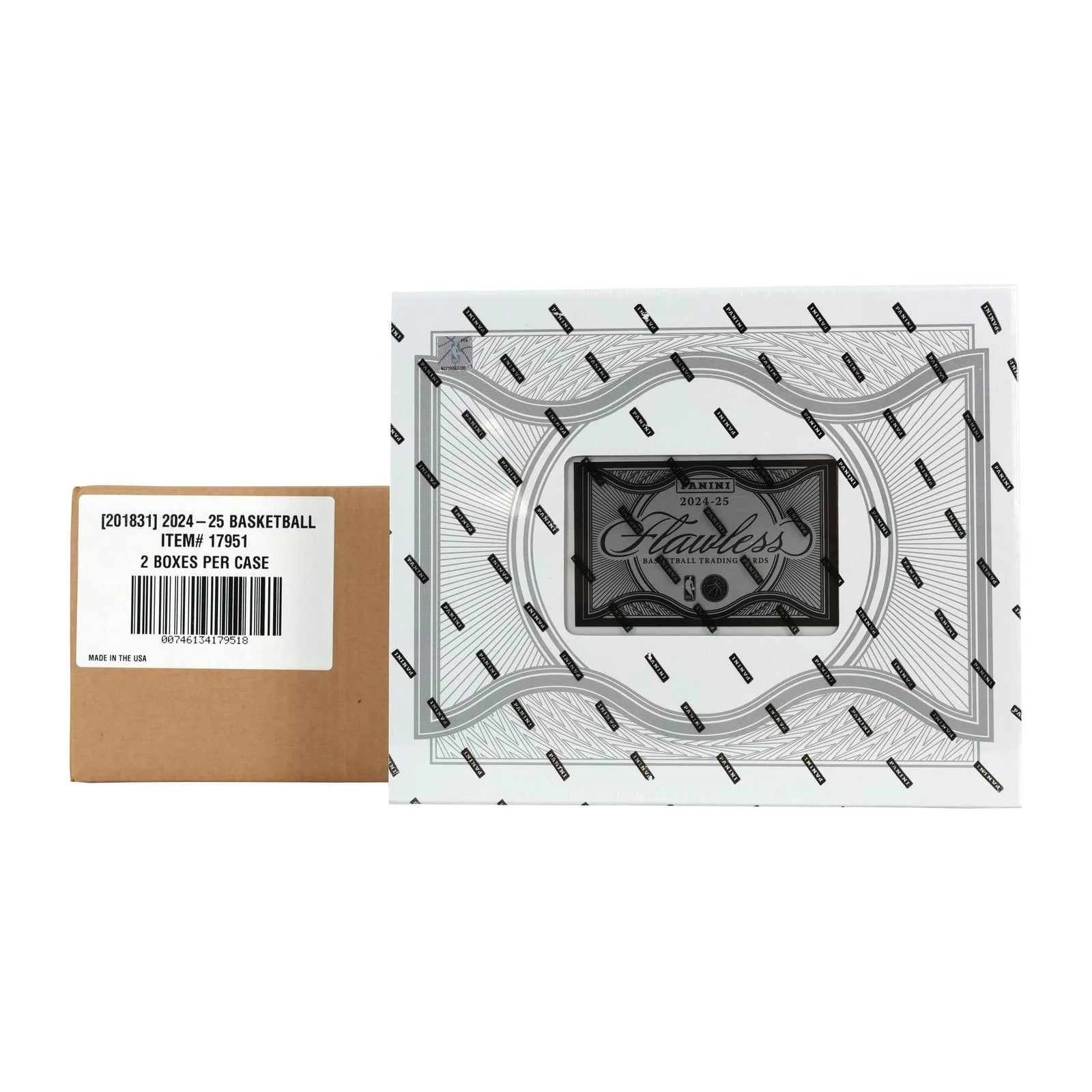 DRAFT - 2024/25 Panini Flawless Basketball Hobby 2-Box Case